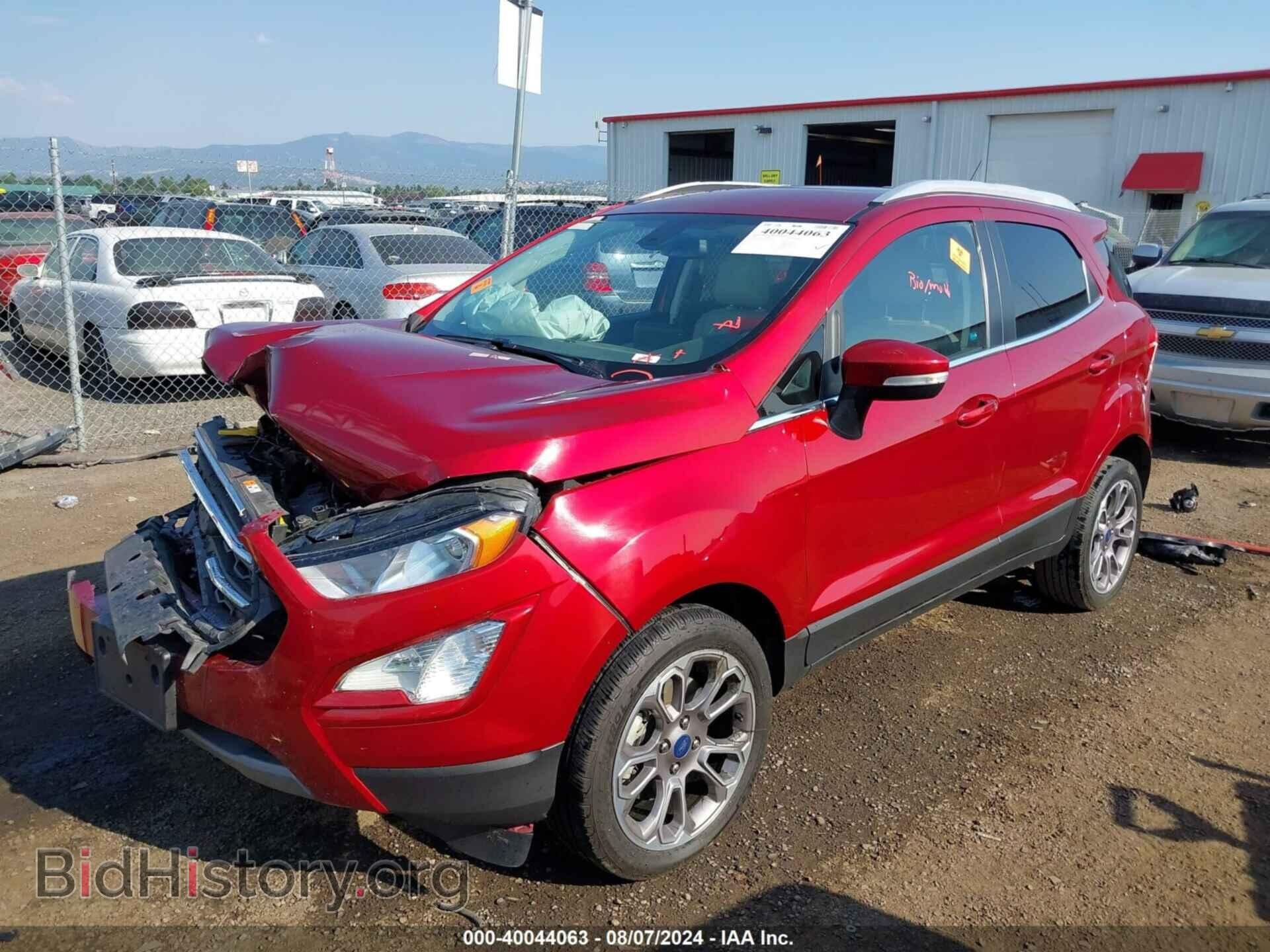 2019 FORD ECOSPORT - VIN: MAJ6S3KLXKC290638 - Фото 2