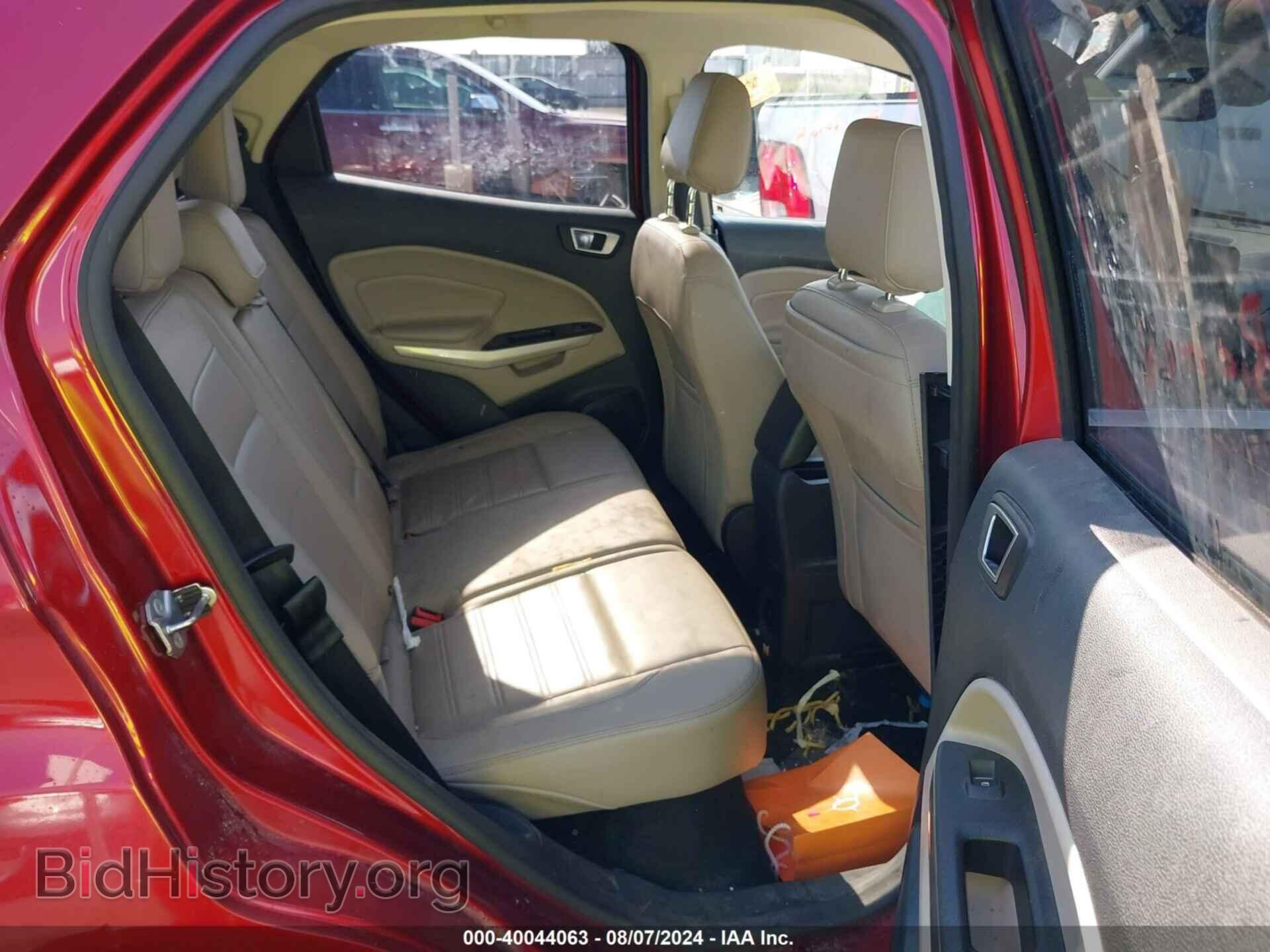 2019 FORD ECOSPORT - VIN: MAJ6S3KLXKC290638 - Фото 8