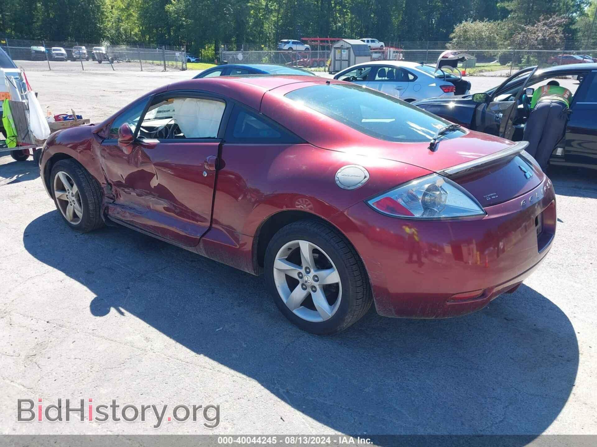 2007 MITSUBISHI ECLIPSE - VIN: 4A3AK24F27E028921 - Фото 3