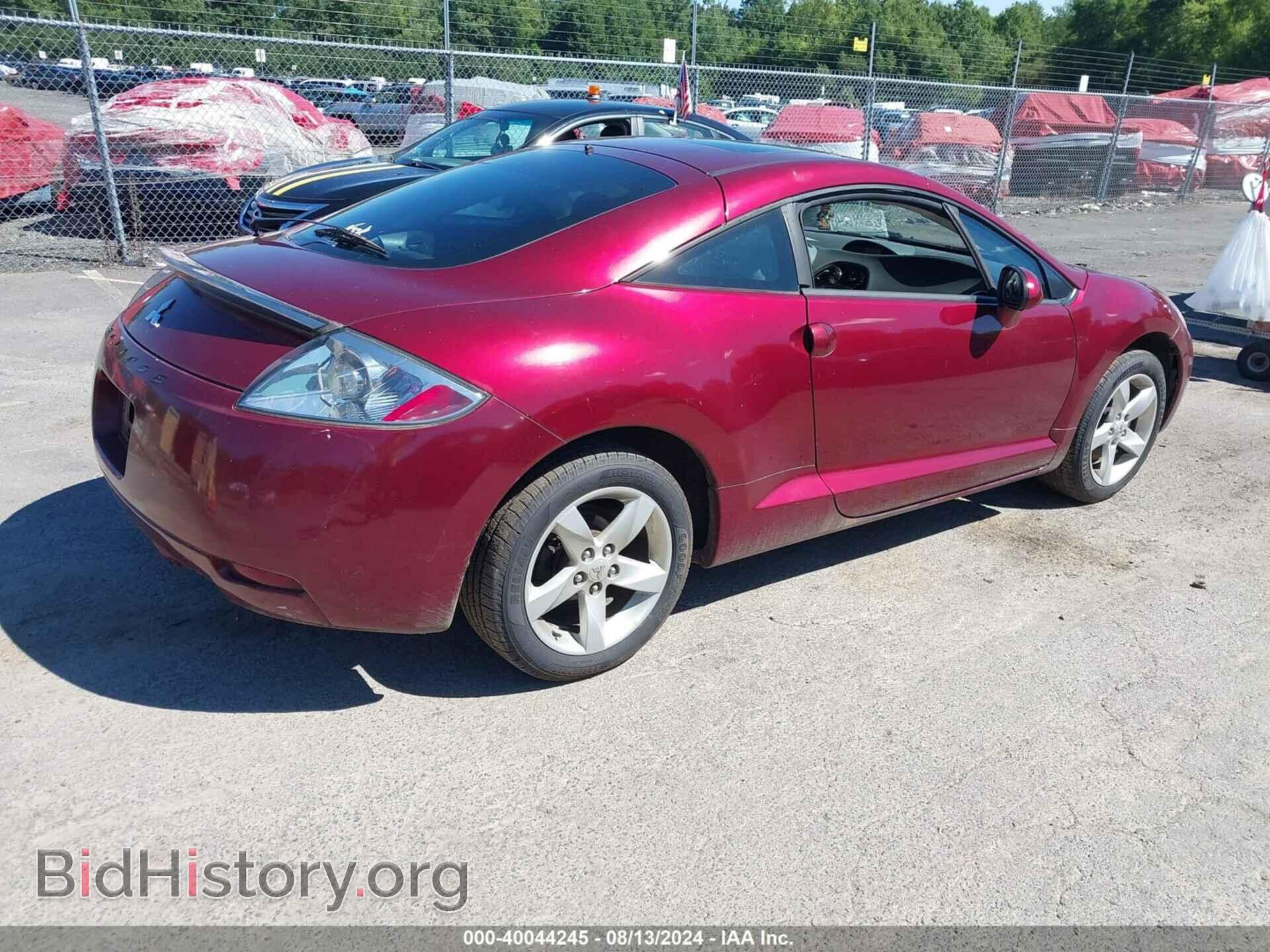 2007 MITSUBISHI ECLIPSE - VIN: 4A3AK24F27E028921 - Фото 4