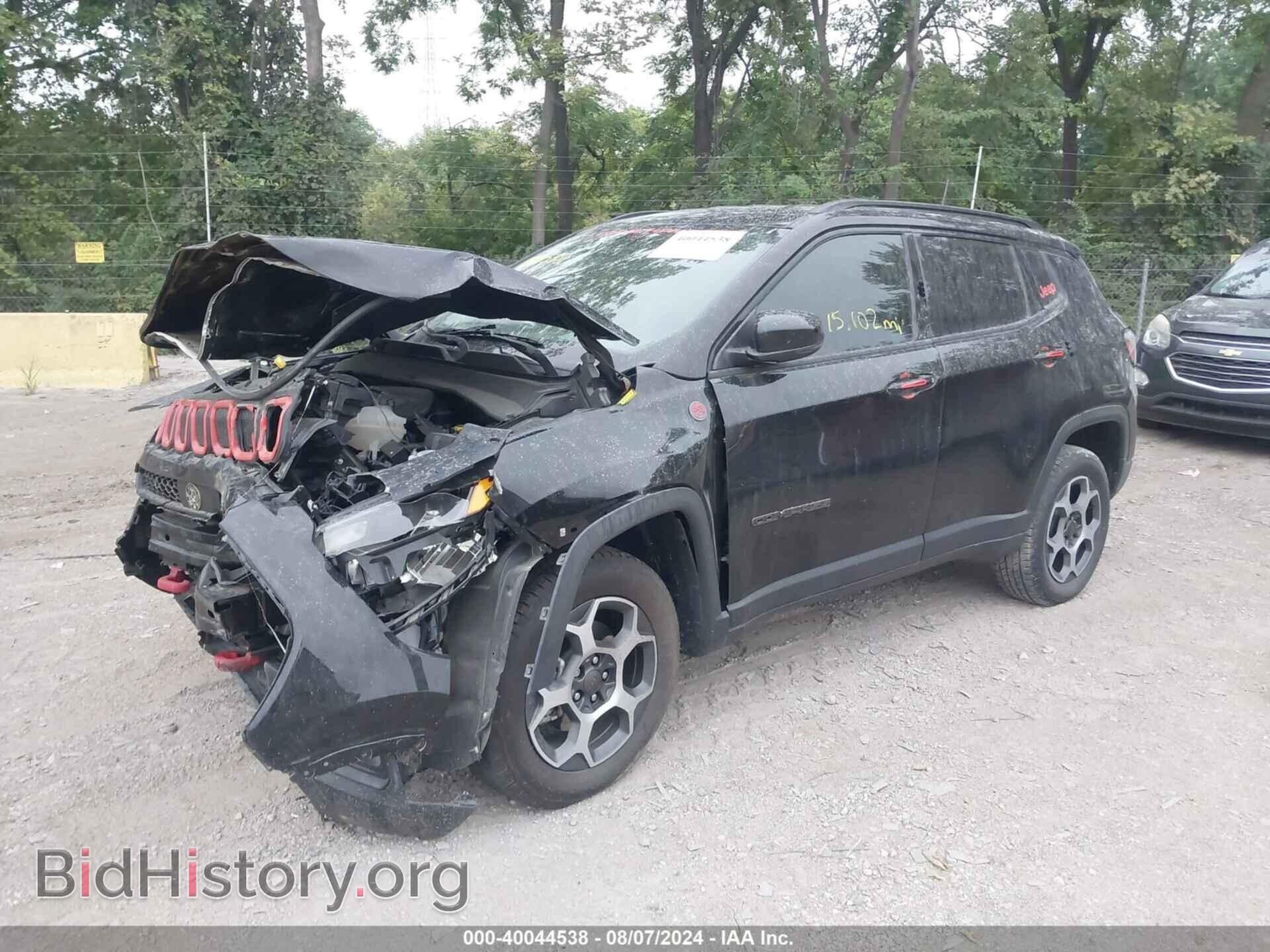 2022 JEEP COMPASS - VIN: 3C4NJDDB9NT211584 - Фото 2