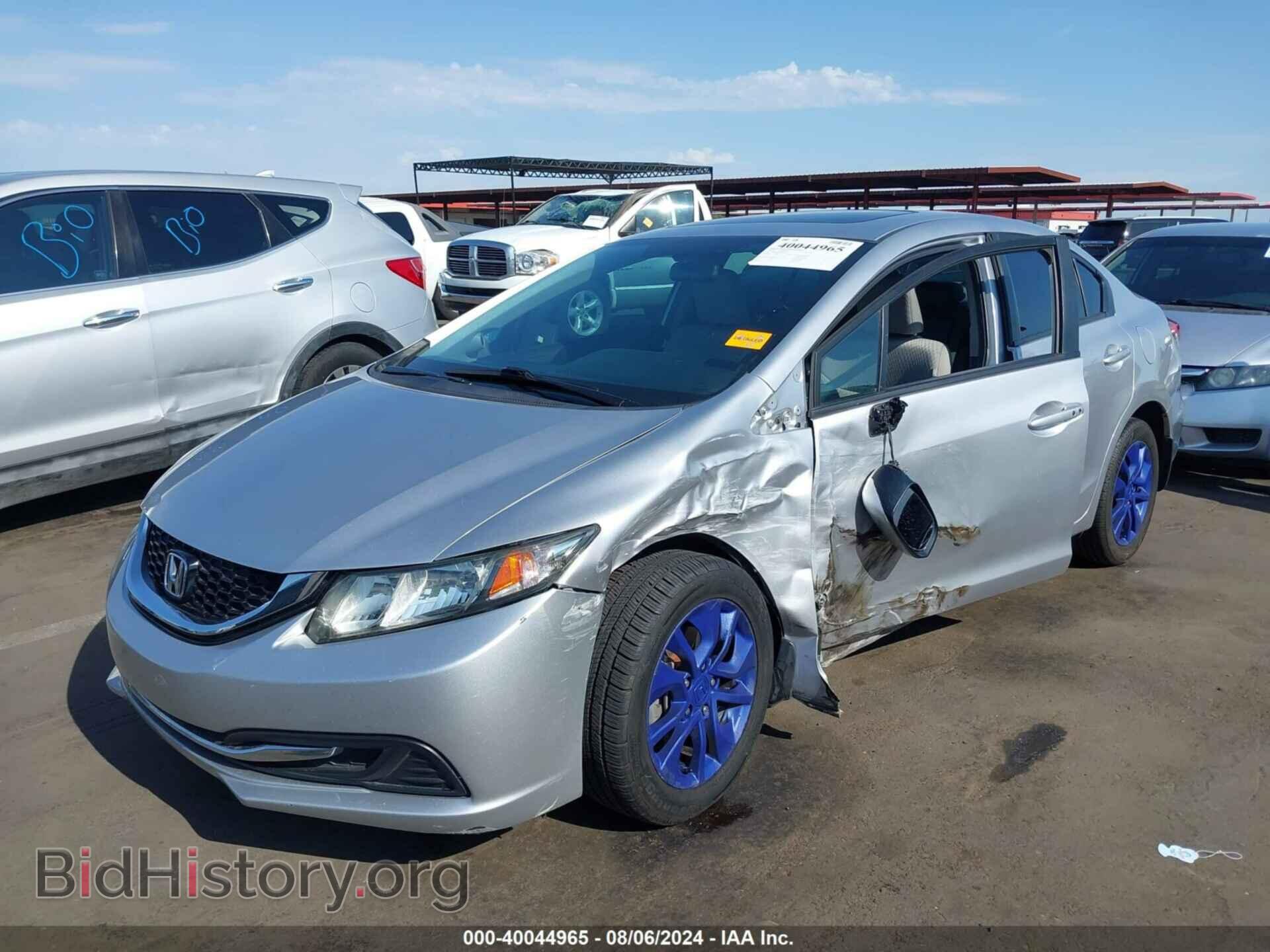2014 HONDA CIVIC - VIN: 19XFB2F89EE019092 - Фото 2