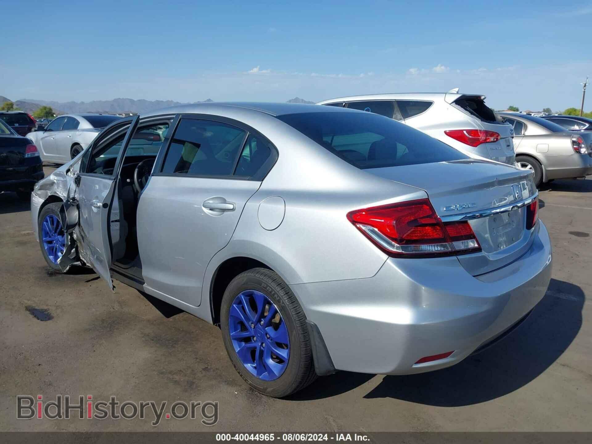 2014 HONDA CIVIC - VIN: 19XFB2F89EE019092 - Фото 3