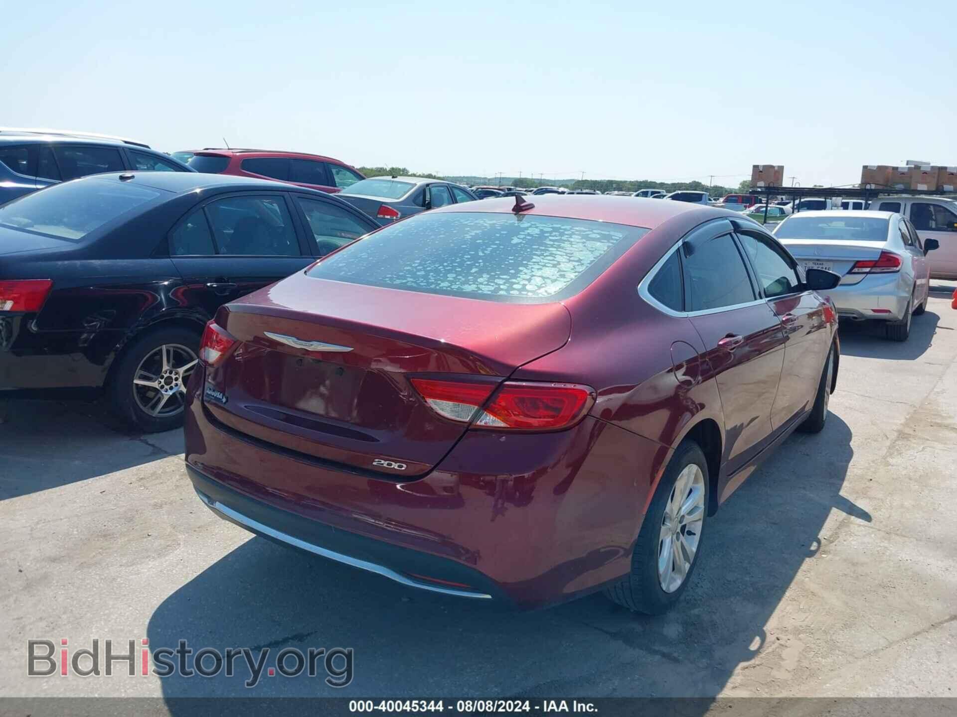 2015 CHRYSLER 200 - VIN: 1C3CCCAB2FN735584 - Фото 4