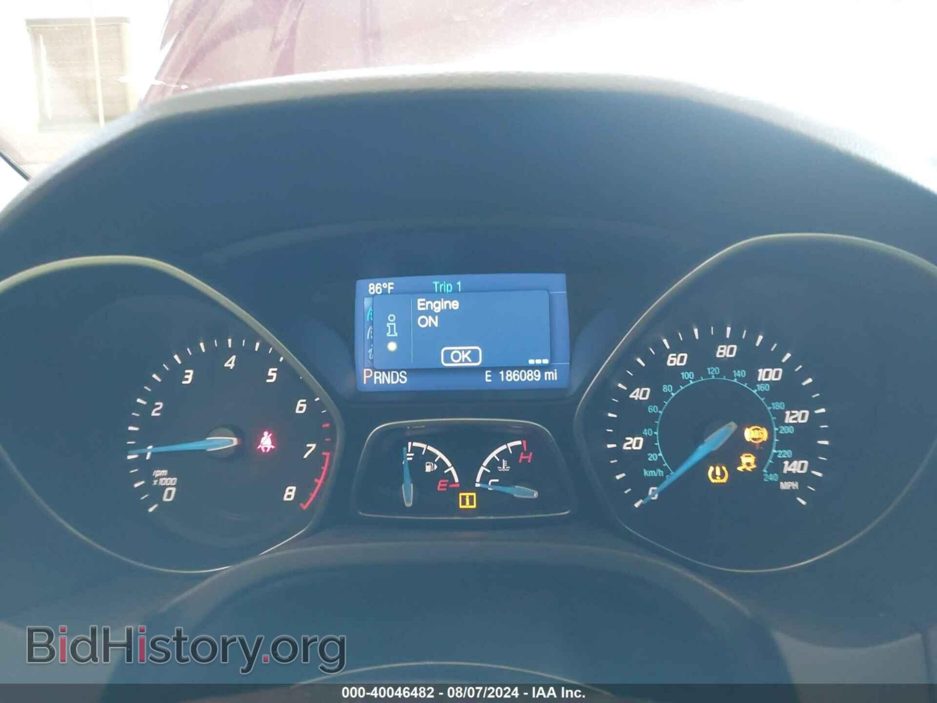 2014 FORD FOCUS - VIN: 1FADP3F28EL321609 - Фото 7