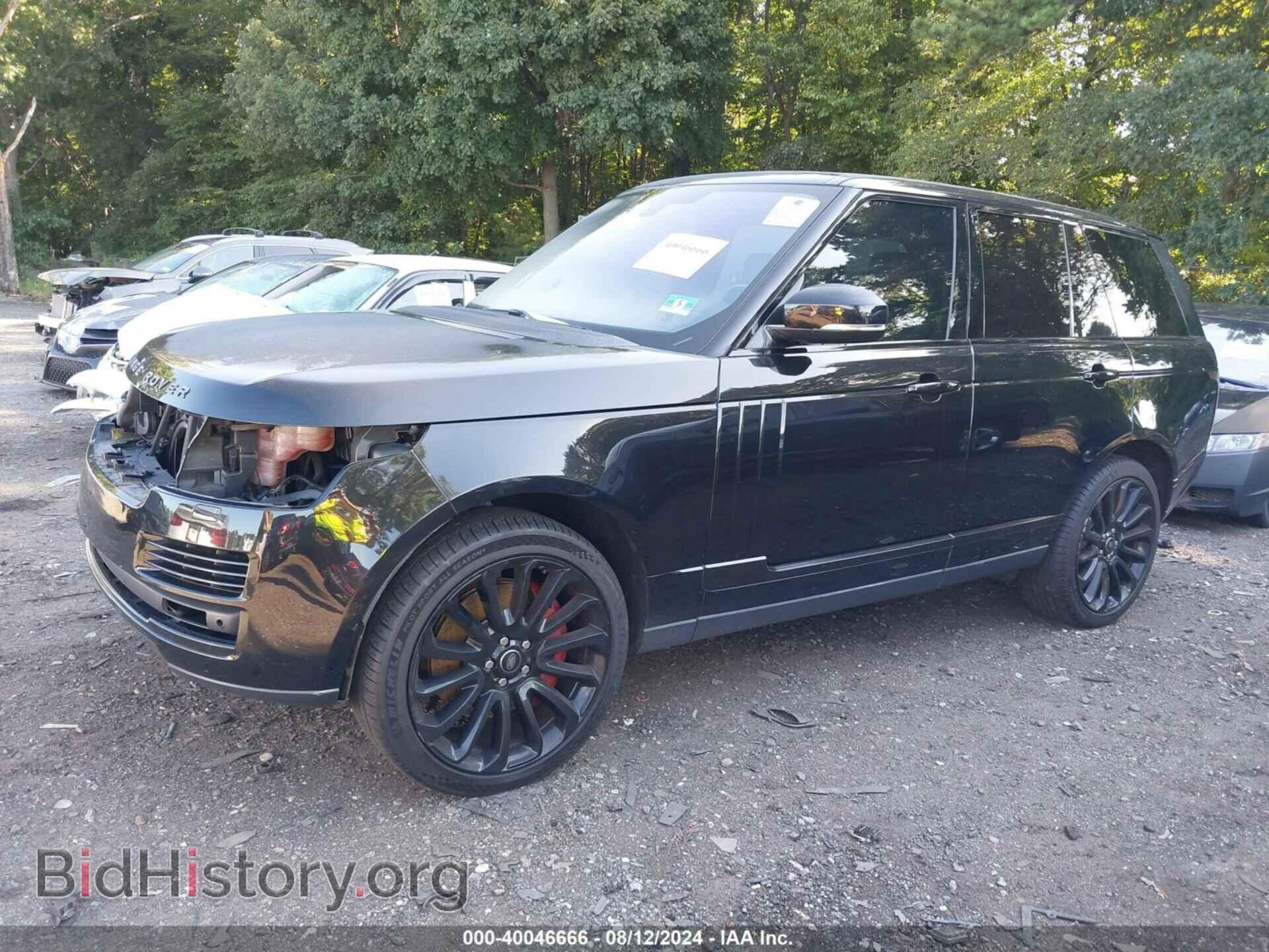 2016 LAND ROVER RANGE ROVER - VIN: SALGS2EF8GA286937 - Фото 2
