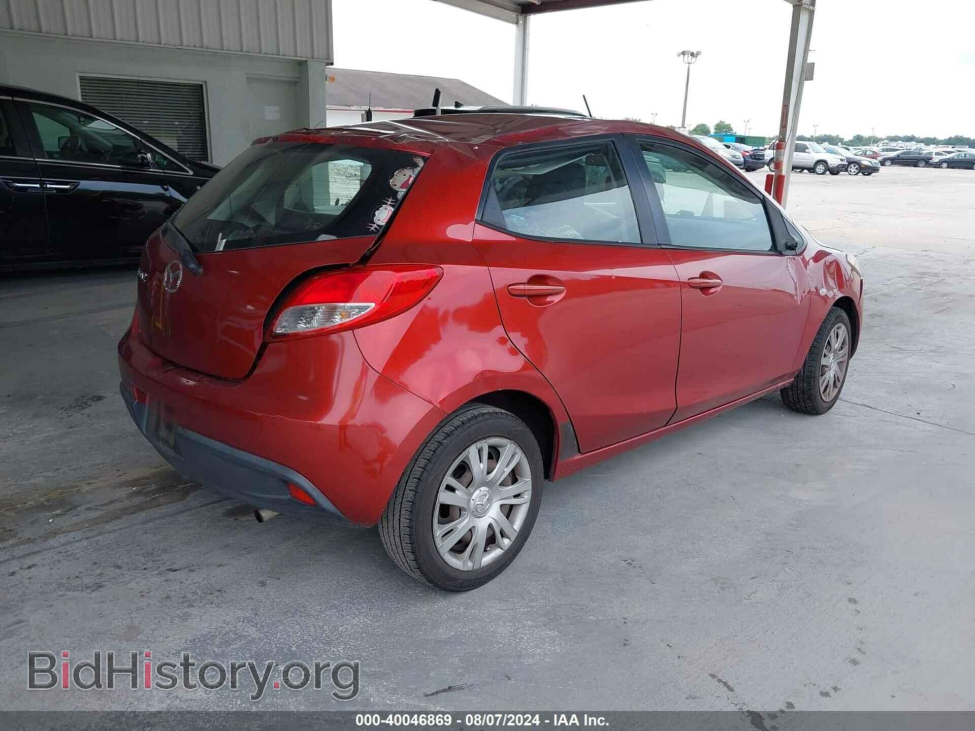 2014 MAZDA MAZDA2 - VIN: JM1DE1KY7E0187613 - Фото 4