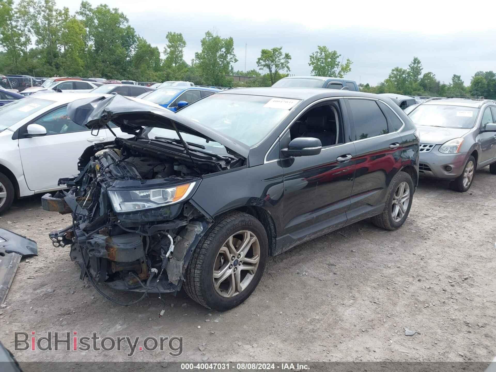 2015 FORD EDGE - VIN: 2FMTK4K92FBB42802 - Photo 2