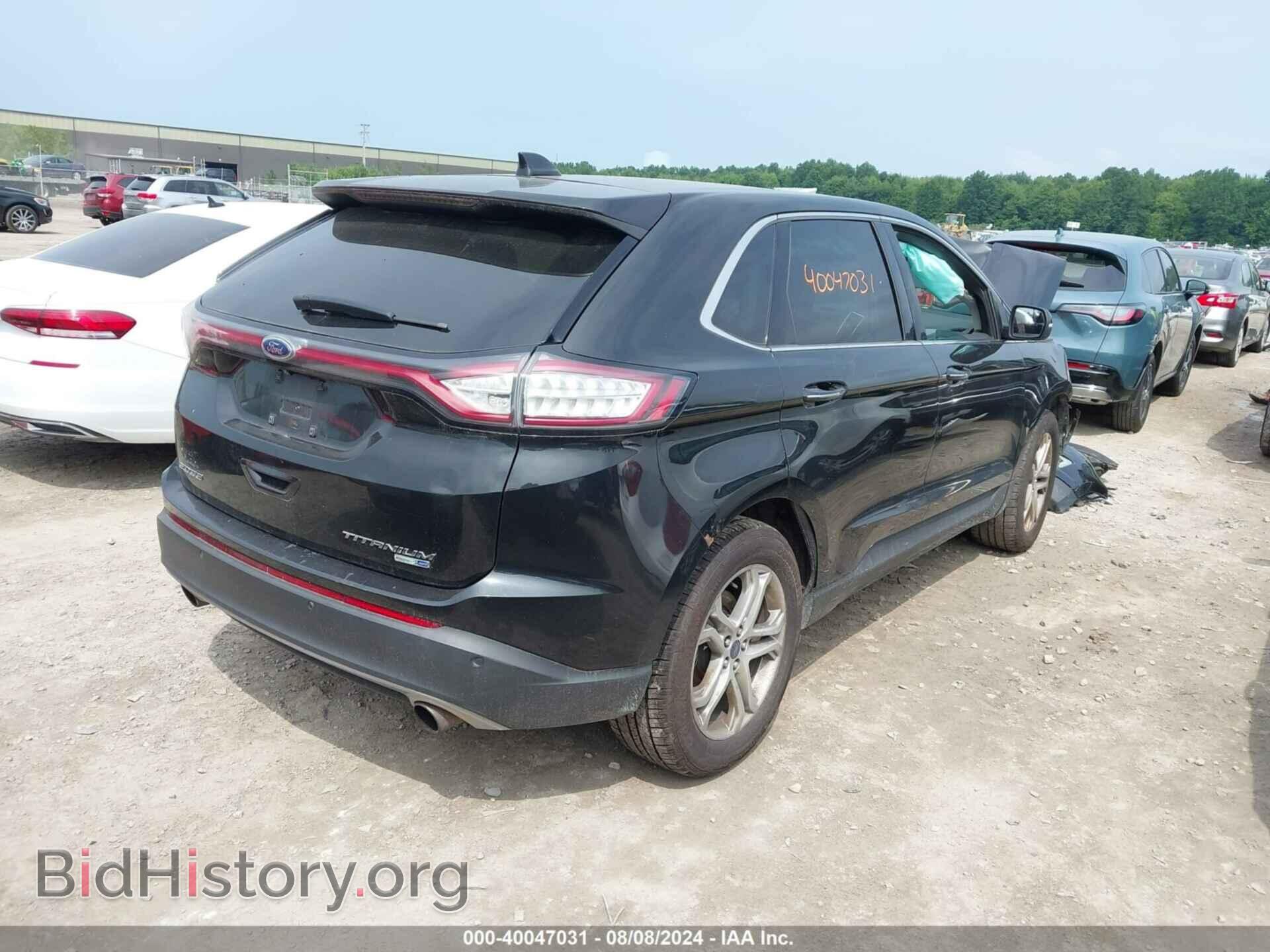 2015 FORD EDGE - VIN: 2FMTK4K92FBB42802 - Photo 4