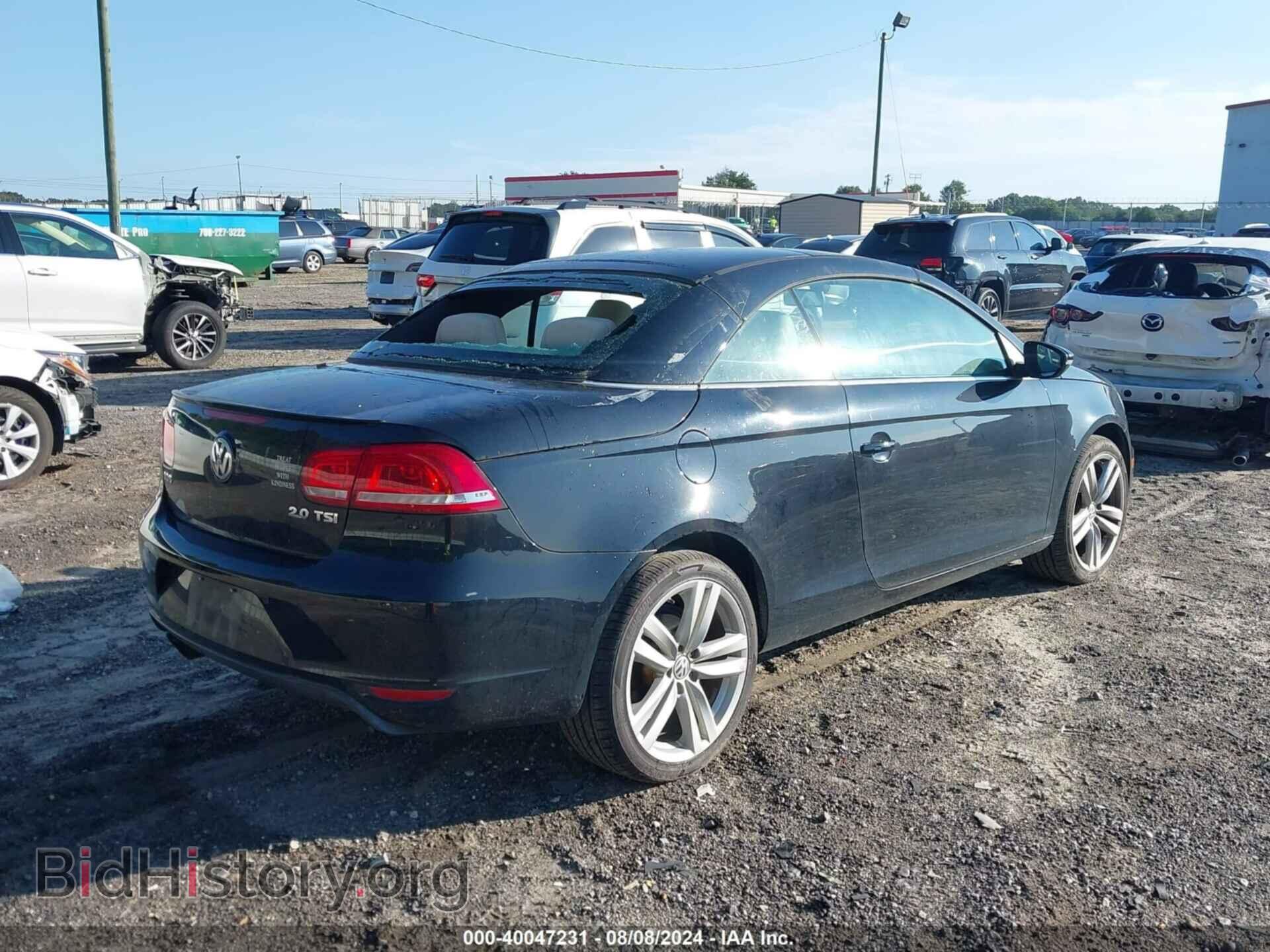 2012 VOLKSWAGEN EOS - VIN: WVWFW7AH3CV009563 - Фото 4