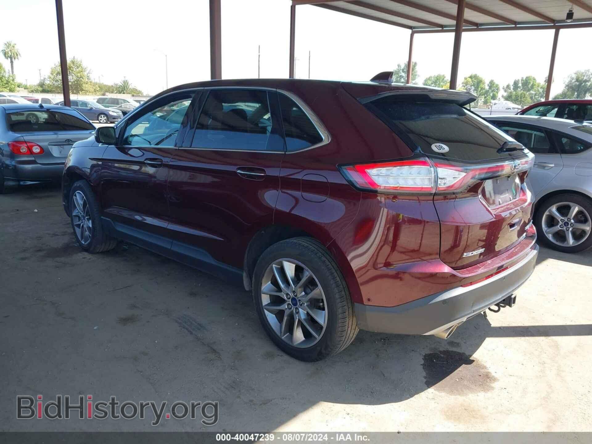 2017 FORD EDGE - VIN: 2FMPK4K83HBC22198 - Photo 3