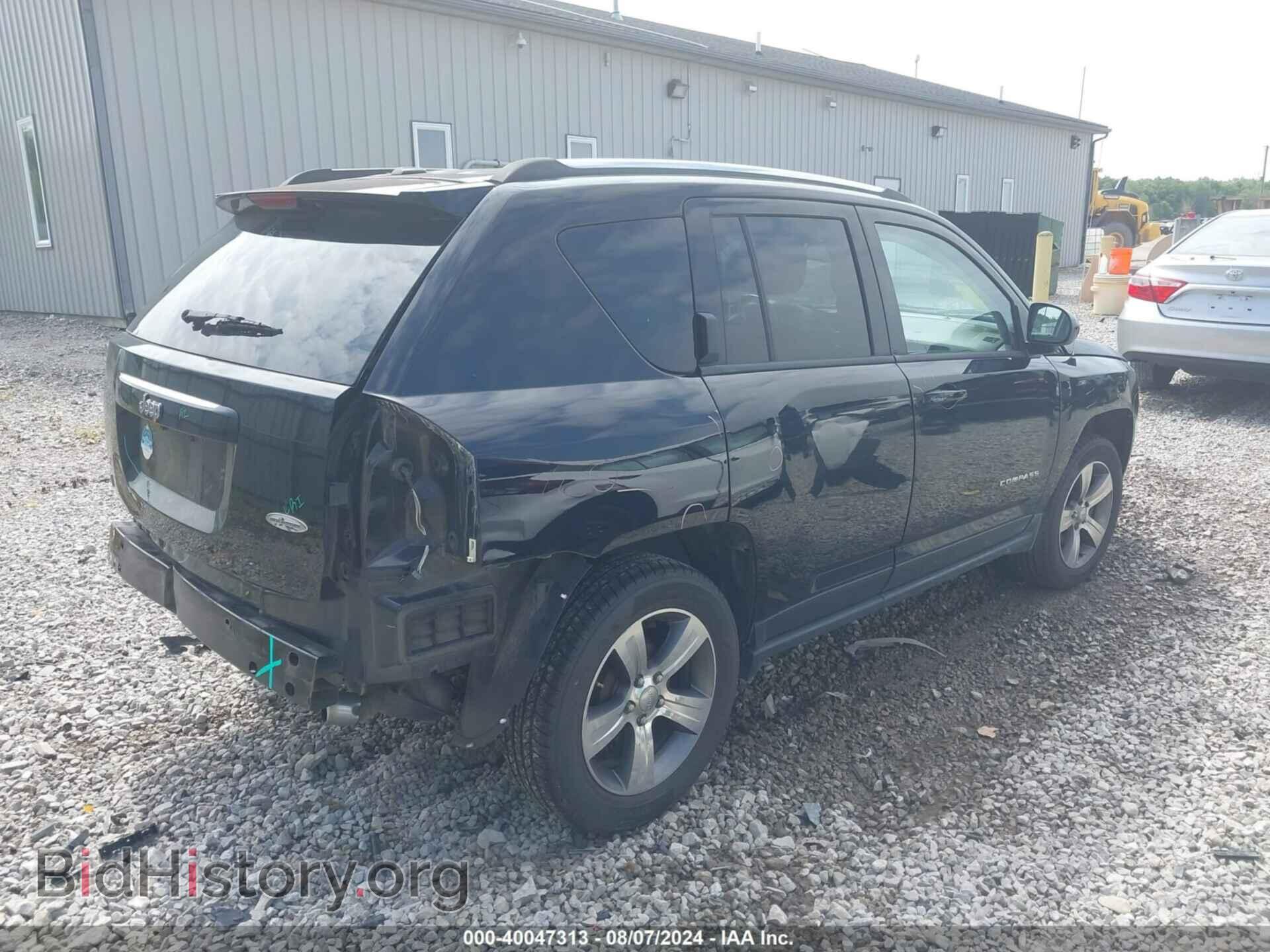 2016 JEEP COMPASS - VIN: 1C4NJCEA4GD774289 - Фото 4