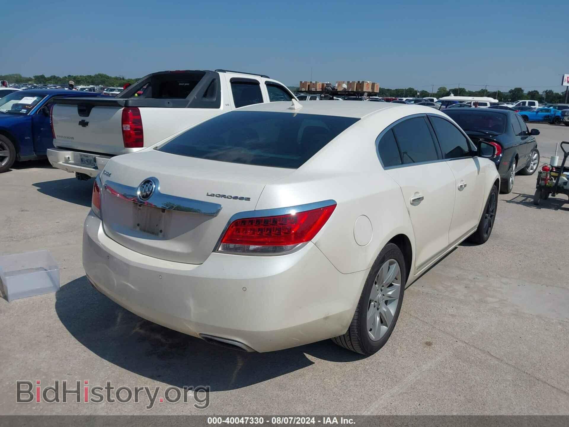 2012 BUICK LACROSSE - VIN: 1G4GH5E31CF267605 - Фото 4