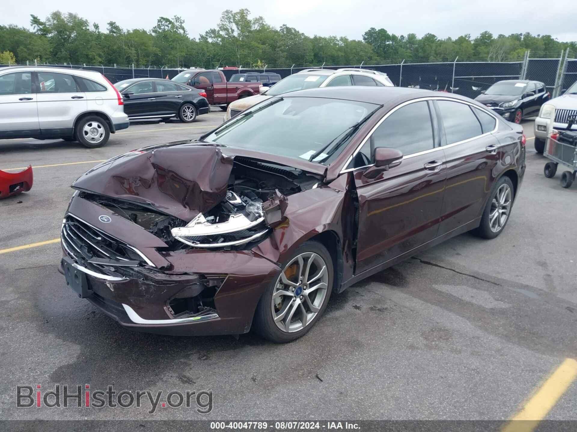 2019 FORD FUSION - VIN: 3FA6P0CD9KR224364 - Фото 2