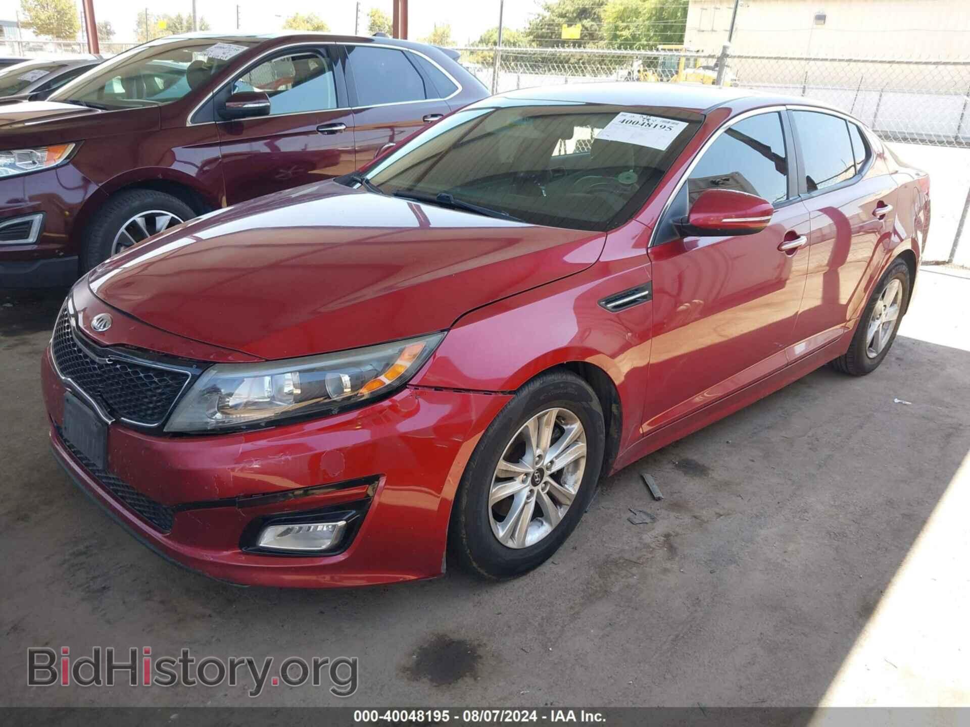 2014 KIA OPTIMA - VIN: 5XXGM4A73EG266673 - Фото 2