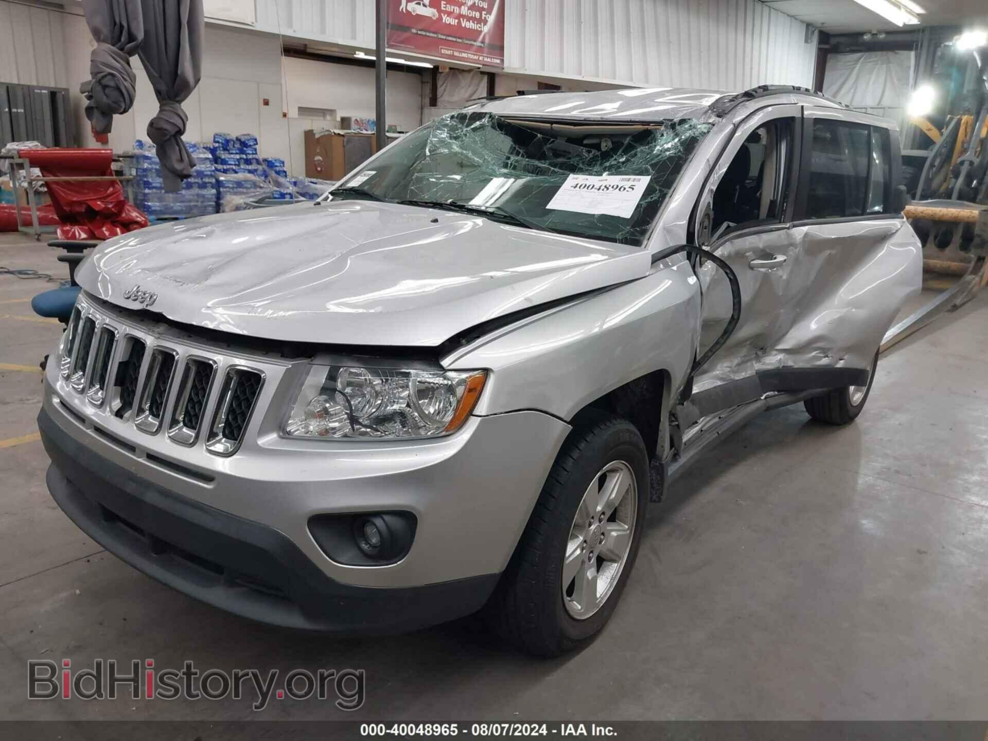 2013 JEEP COMPASS - VIN: 1C4NJCBA7DD168579 - Фото 2