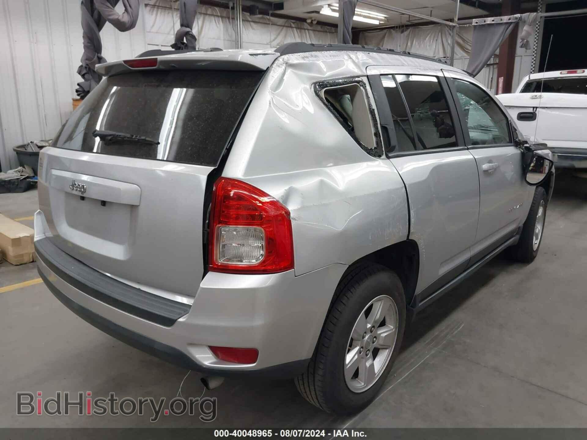 2013 JEEP COMPASS - VIN: 1C4NJCBA7DD168579 - Фото 4