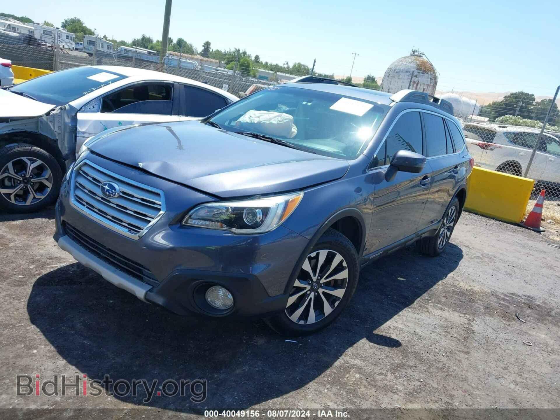 2015 SUBARU OUTBACK - VIN: 4S4BSBLC2F3344145 - Фото 2