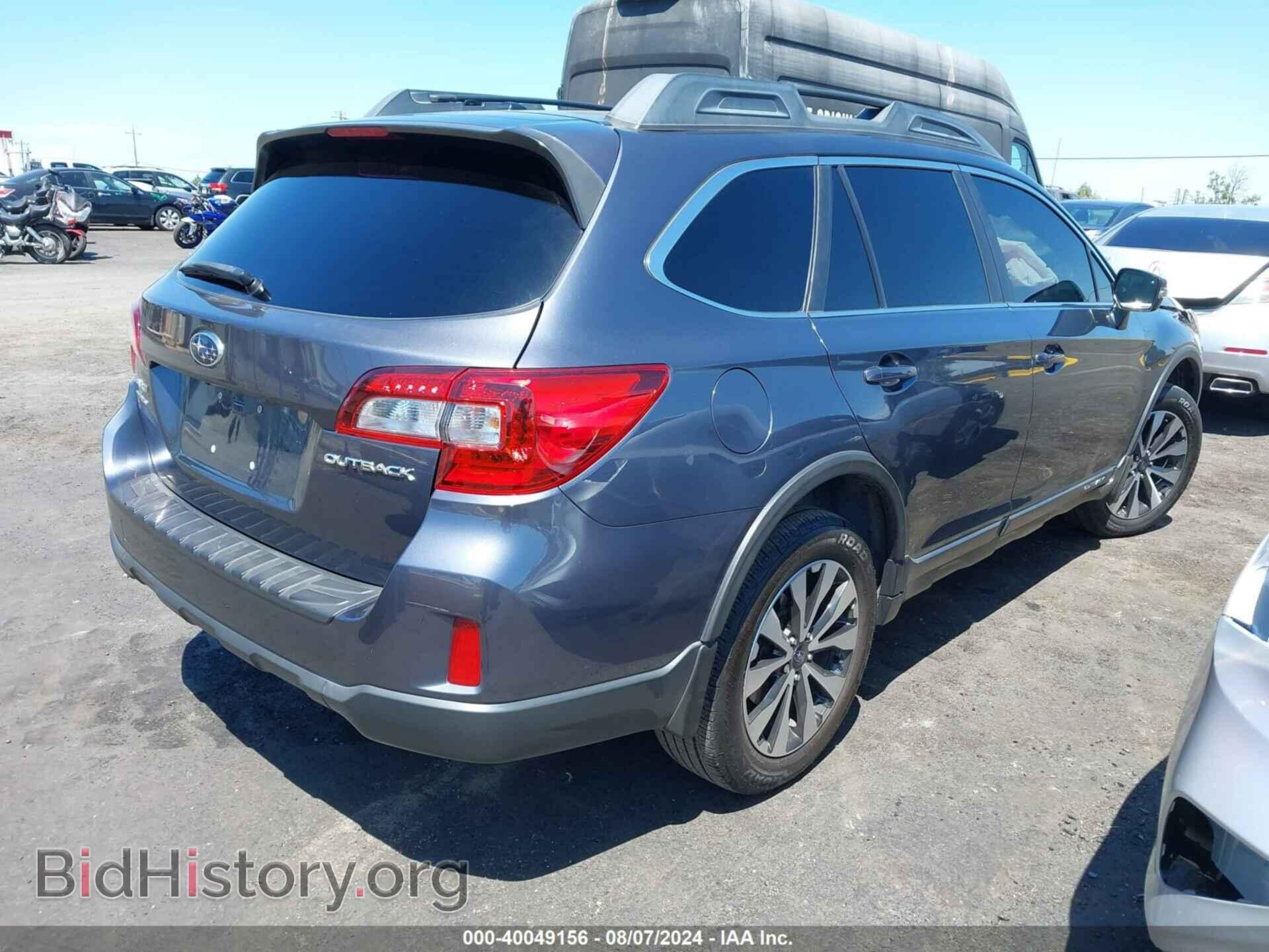 2015 SUBARU OUTBACK - VIN: 4S4BSBLC2F3344145 - Фото 4