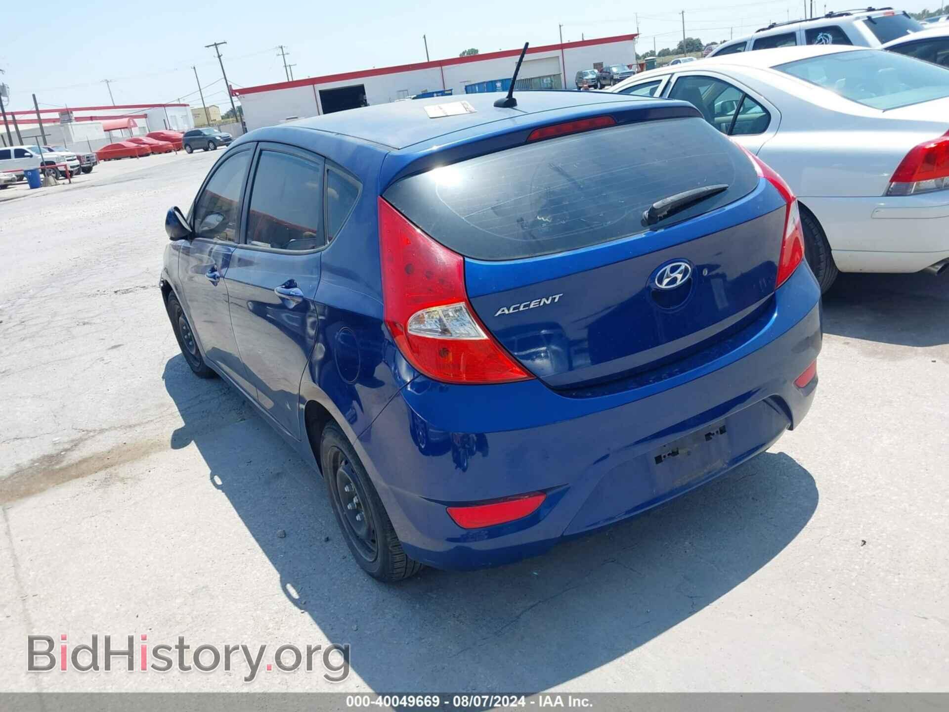 2016 HYUNDAI ACCENT - VIN: KMHCT5AE5GU257620 - Фото 3