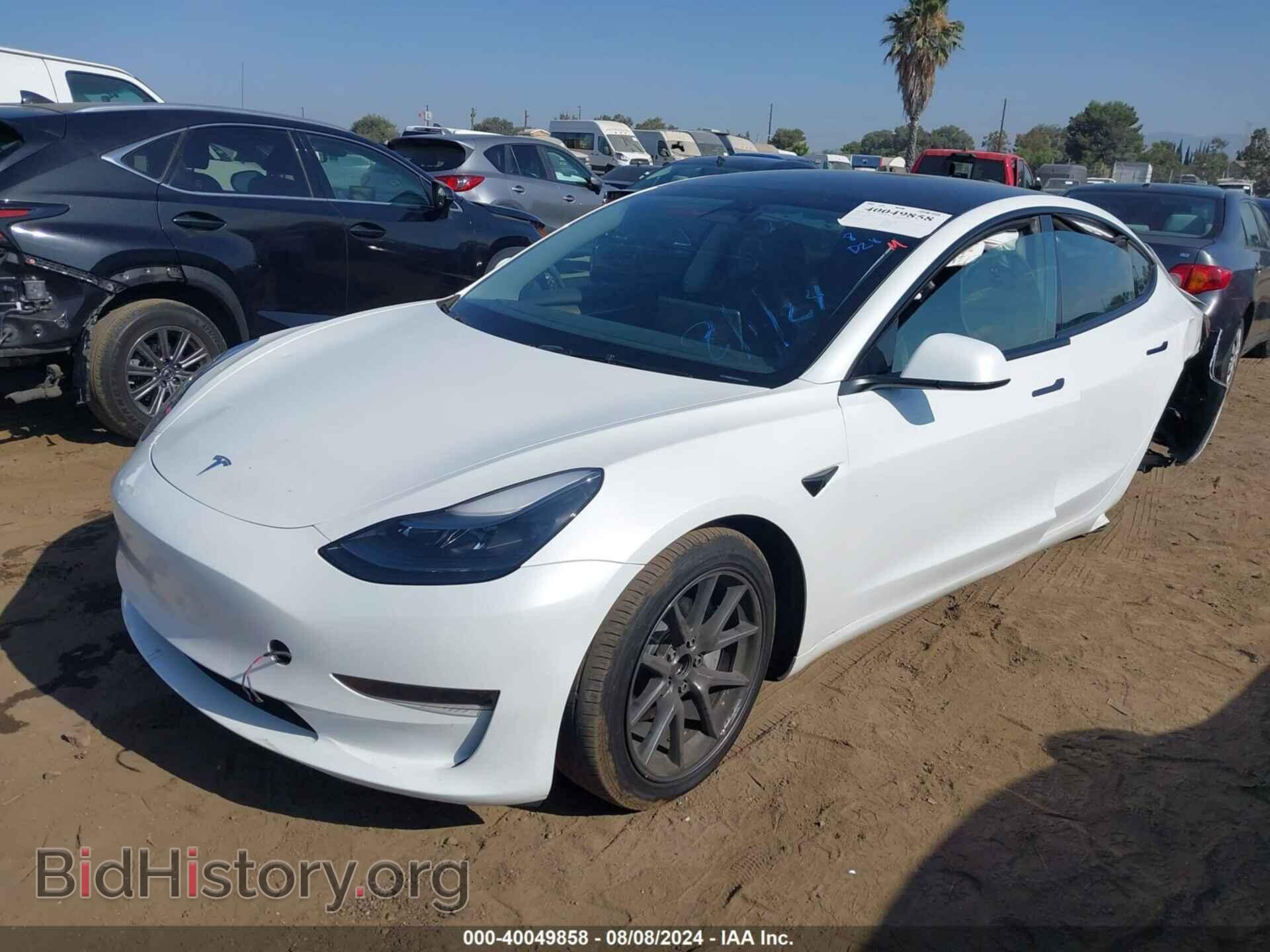 2023 TESLA MODEL 3 - VIN: 5YJ3E1EA2PF567604 - Фото 2