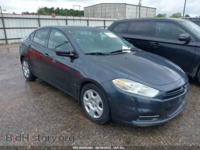 2014 Dodge DART SE, бирюзовый — VIN 1C3CDFAA4ED672806, IAAI