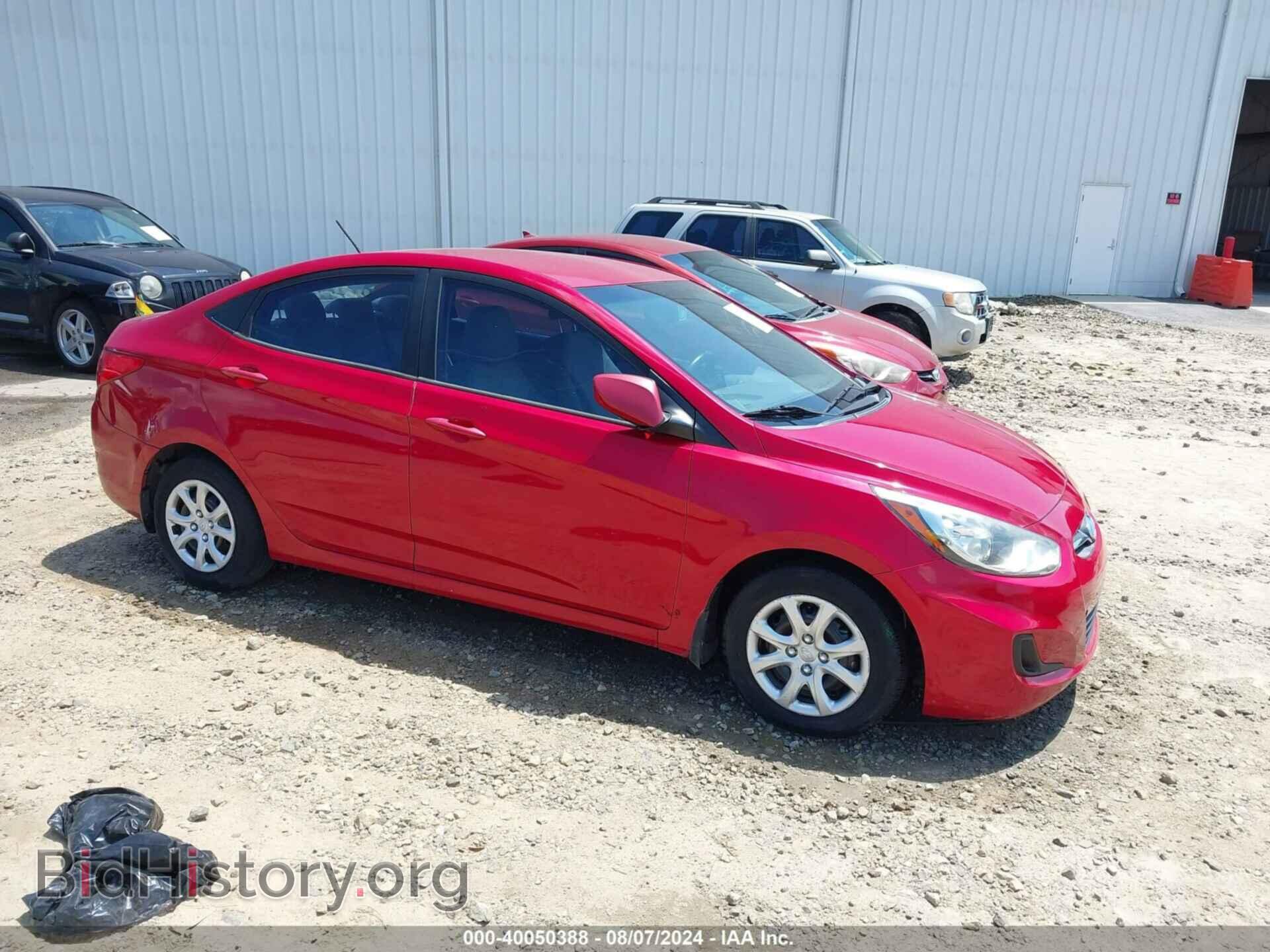 Фотография KMHCT4AE7DU305494 - HYUNDAI ACCENT 2013