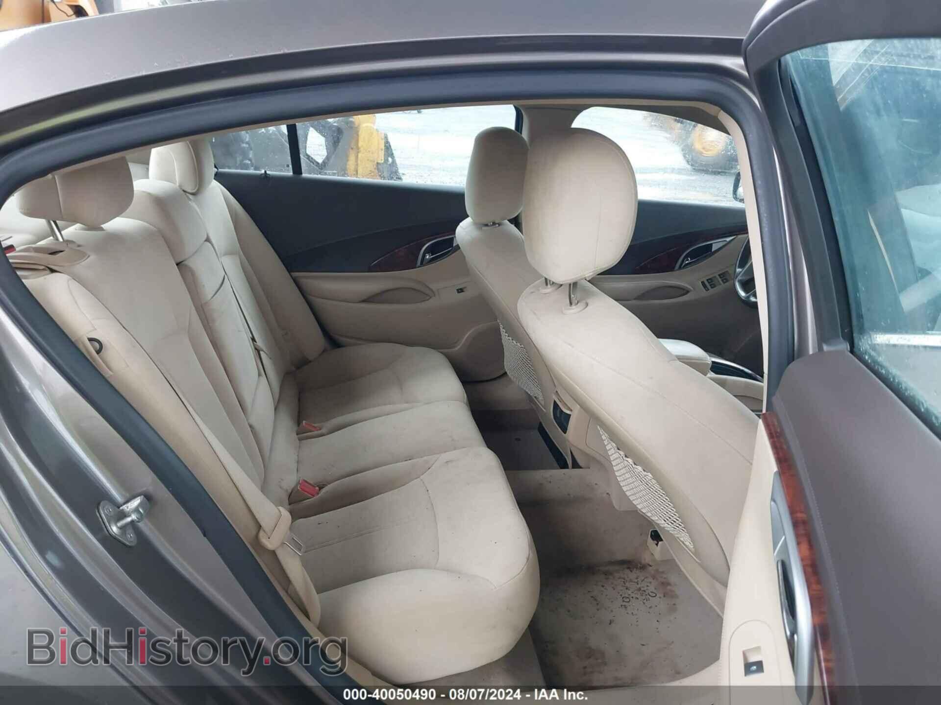 2012 BUICK LACROSSE - VIN: 1G4GB5E36CF230809 - Фото 8