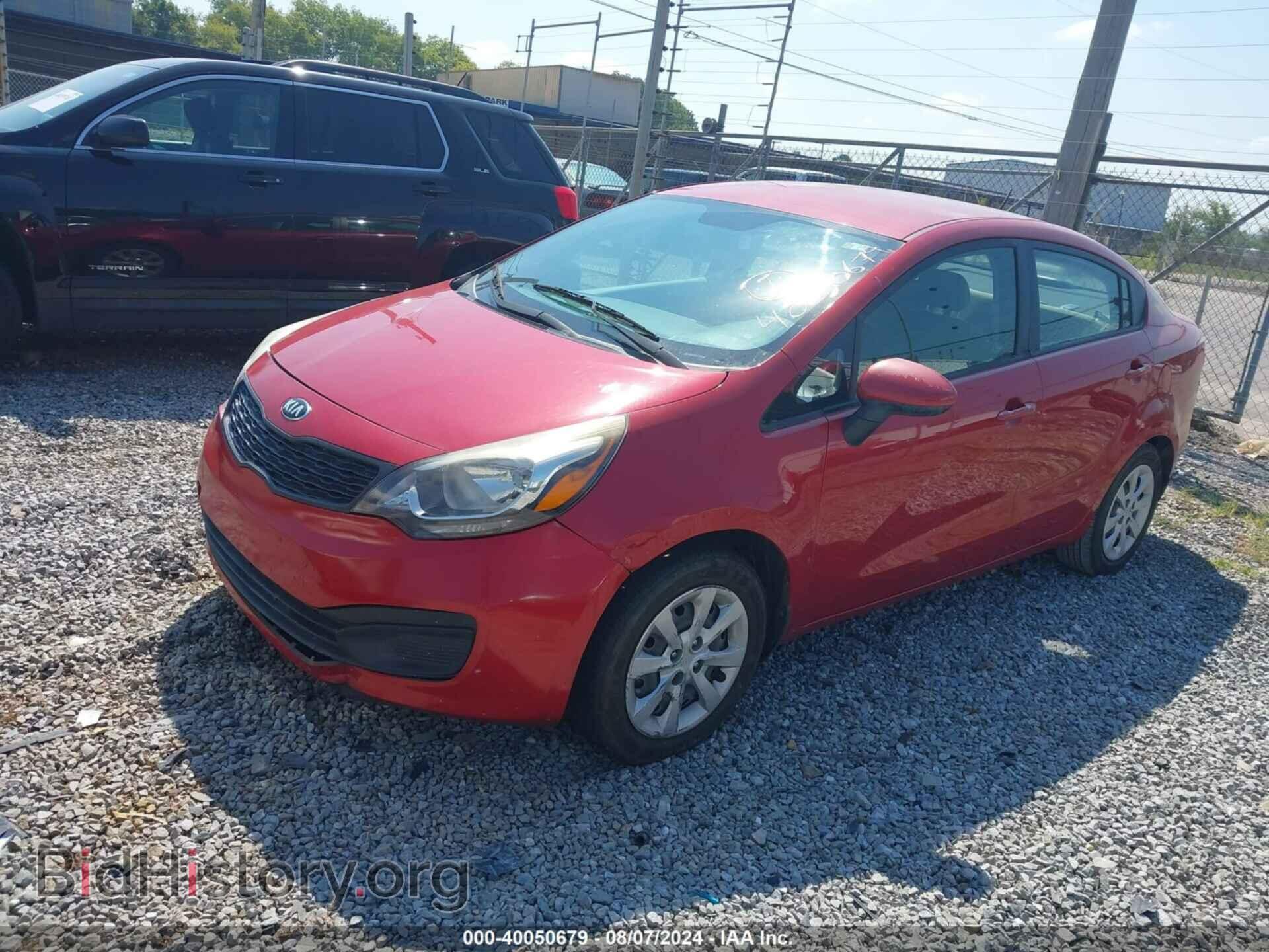 2015 KIA RIO - VIN: KNADM4A37F6529518 - Фото 2