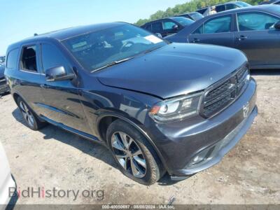 2014 Dodge DURANGO R/T, серый — VIN 1C4SDJCT3EC489797, IAAI