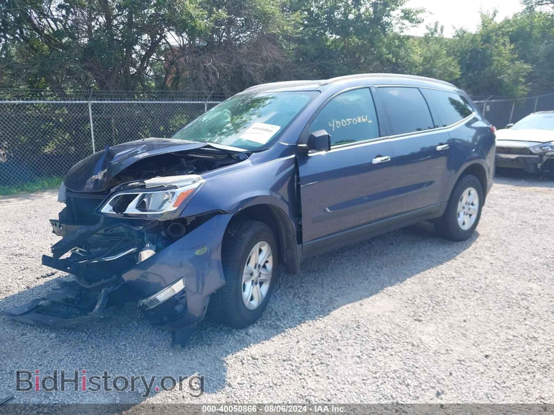 2014 CHEVROLET TRAVERSE - VIN: 1GNKRFED4EJ133916 - Фото 2