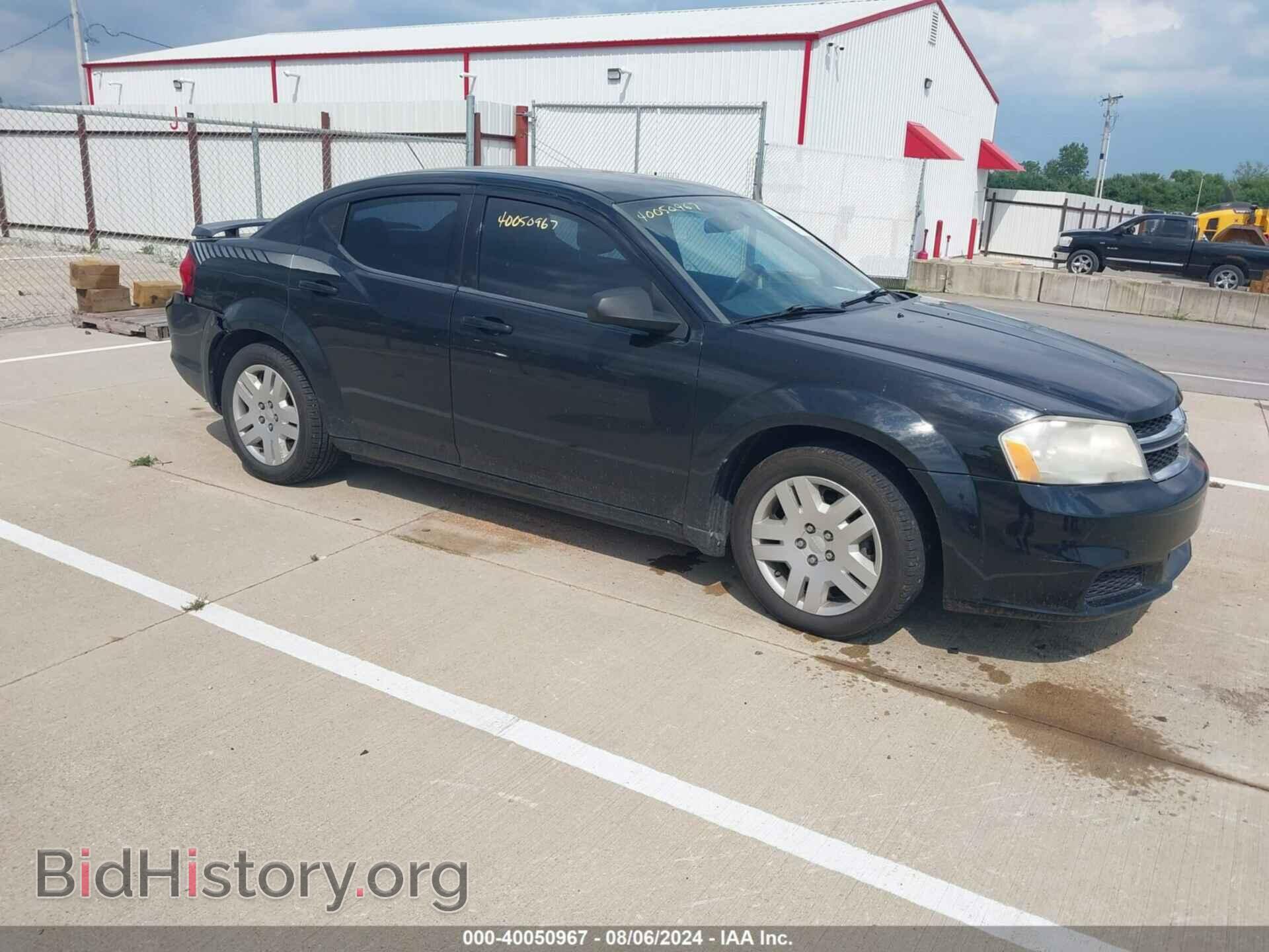 Photo 1C3CDZAB6CN118524 - DODGE AVENGER 2012