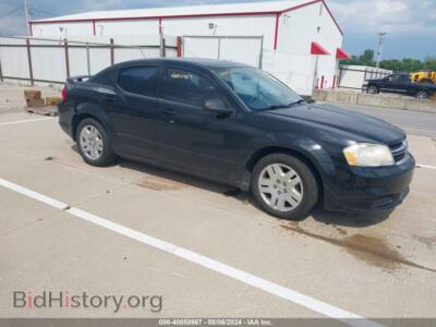 2012 Dodge AVENGER SE, black — VIN 1C3CDZAB6CN118524, IAAI