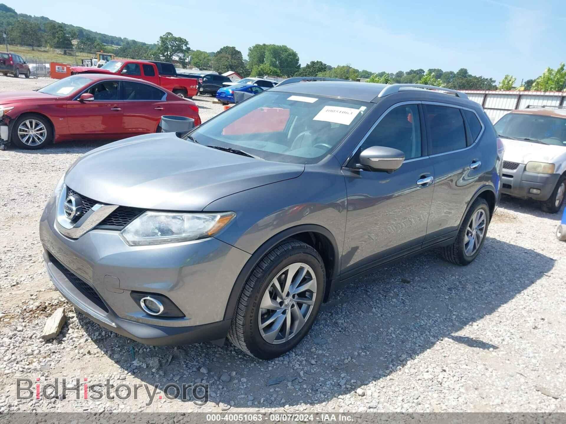 2014 NISSAN ROGUE - VIN: 5N1AT2MT7EC791494 - Фото 2