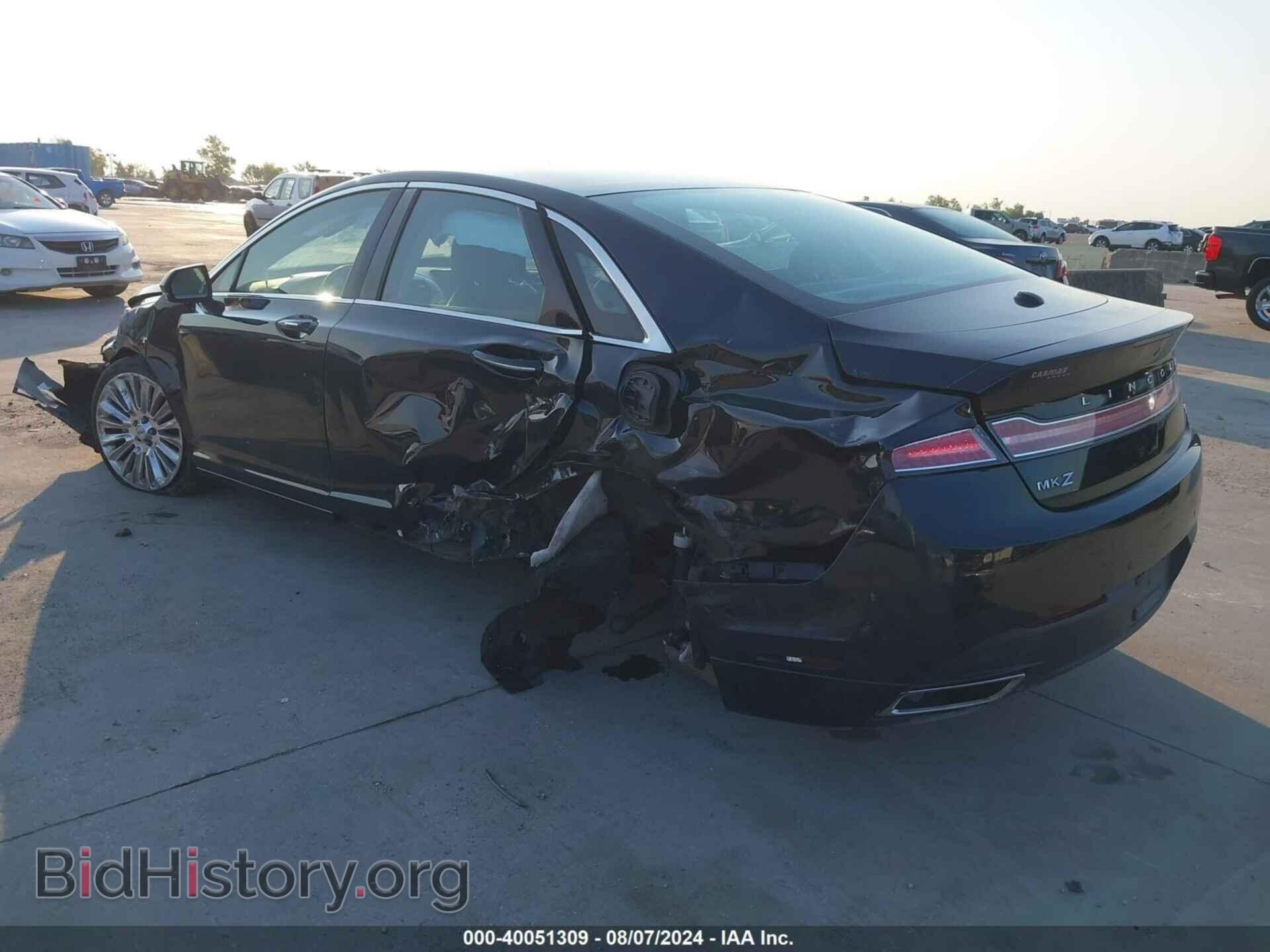 2013 LINCOLN MKZ - VIN: 3LN6L2GK0DR828443 - Фото 3