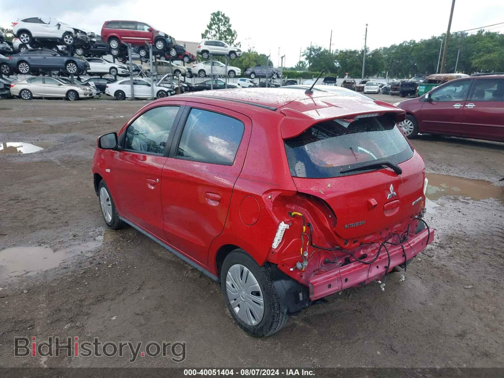 2019 MITSUBISHI MIRAGE - VIN: ML32A3HJ8KH006723 - Фото 3