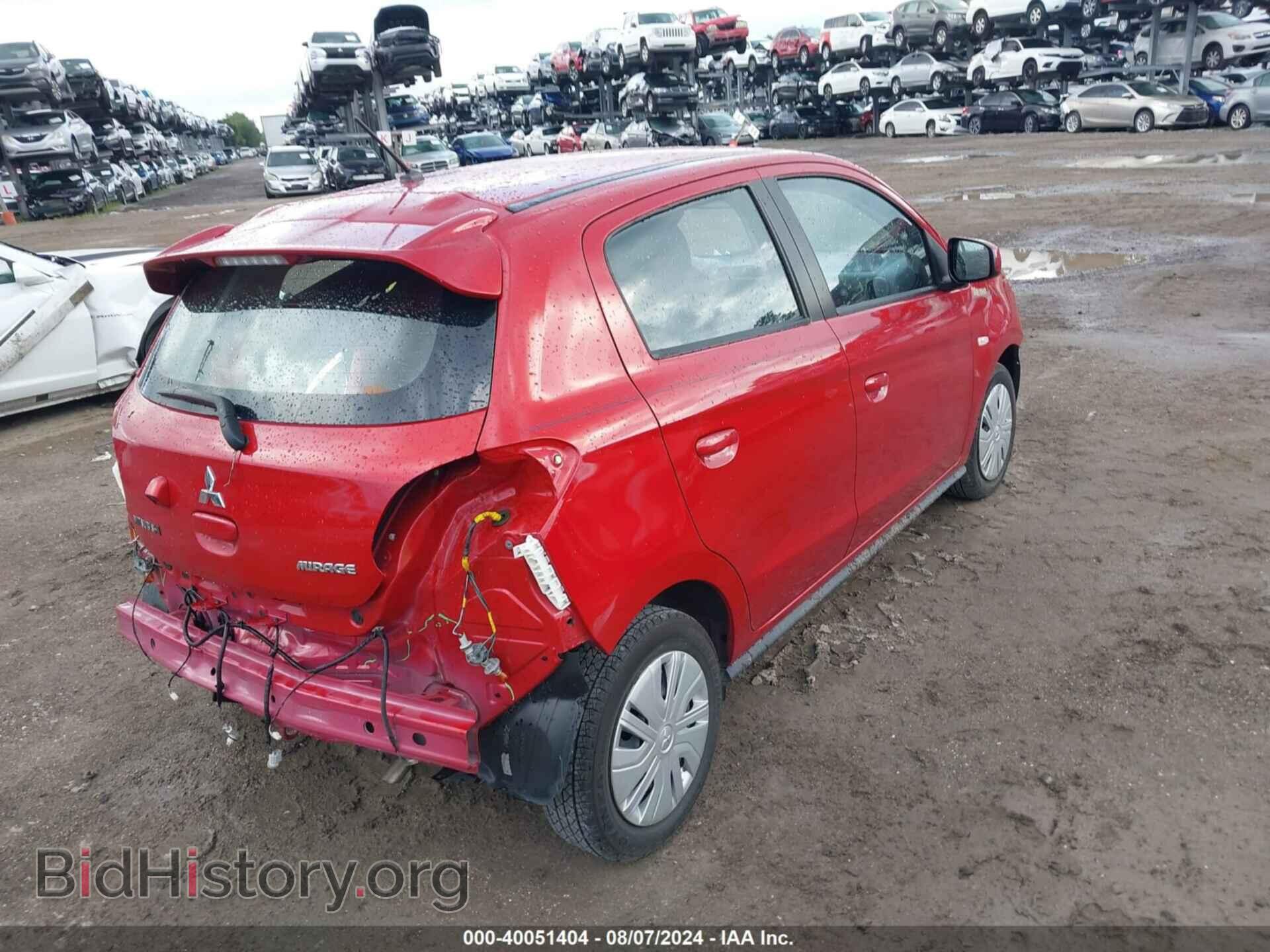 2019 MITSUBISHI MIRAGE - VIN: ML32A3HJ8KH006723 - Фото 4