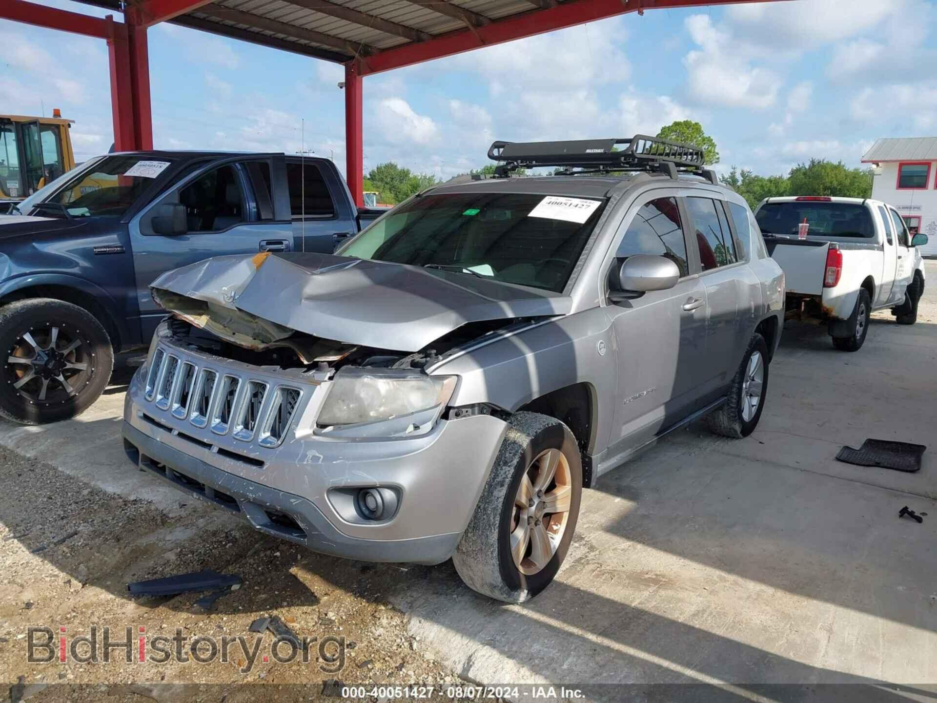 2014 JEEP COMPASS - VIN: 1C4NJDEB4ED910268 - Фото 2