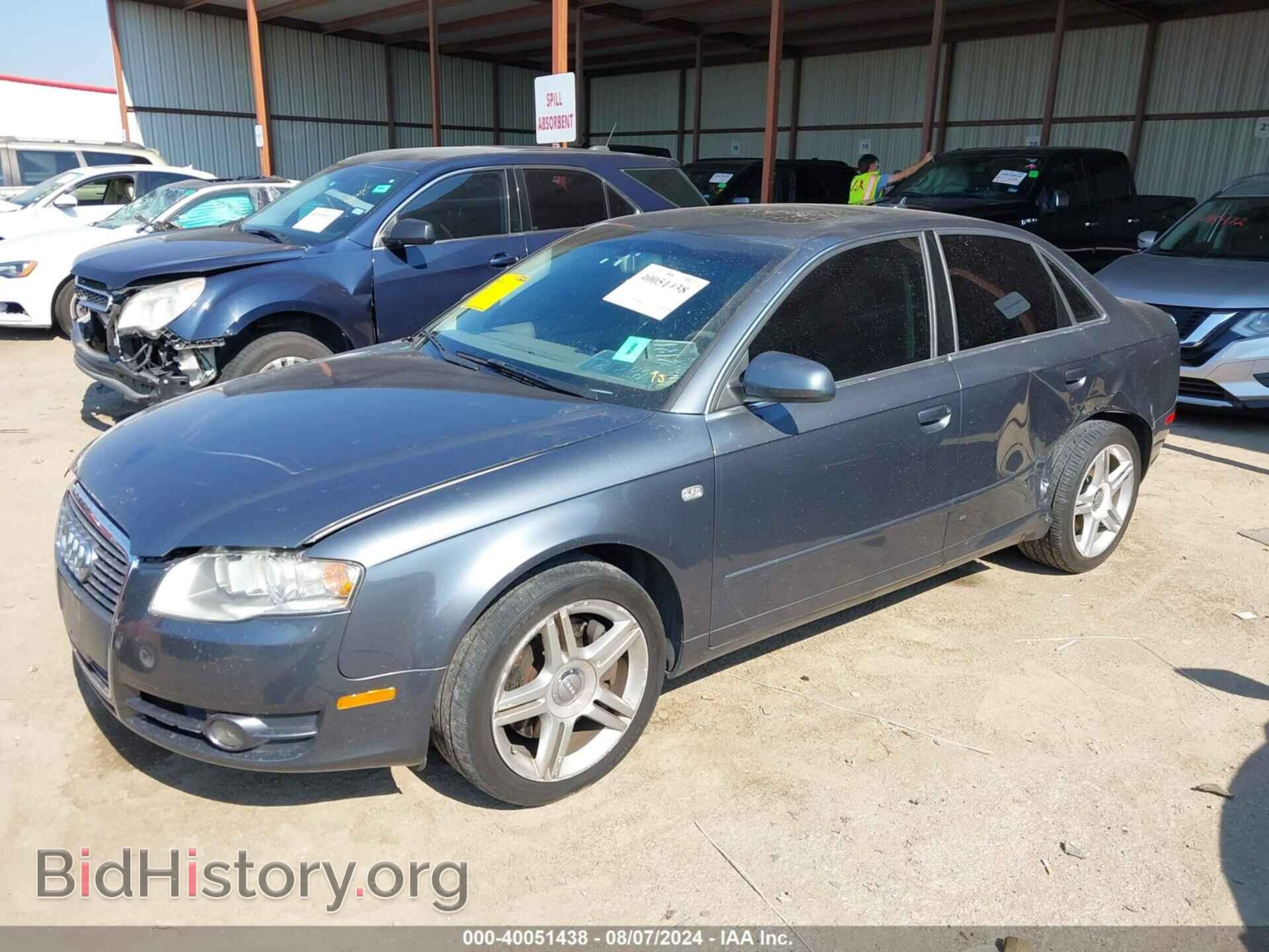 2007 AUDI A4 - VIN: WAUDF78E67A047608 - Фото 2