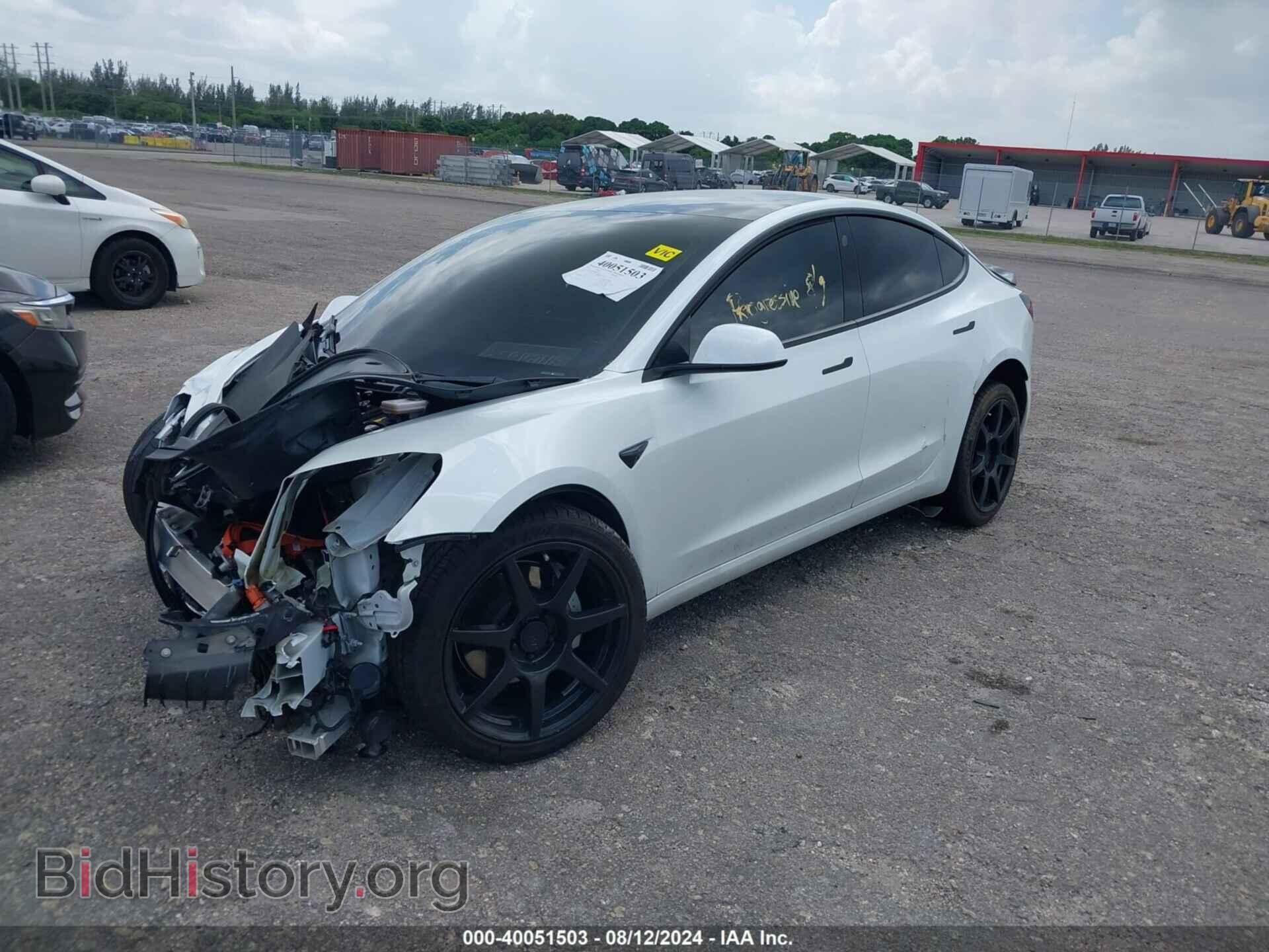 2021 TESLA MODEL 3 - VIN: 5YJ3E1EB8MF872819 - Фото 2