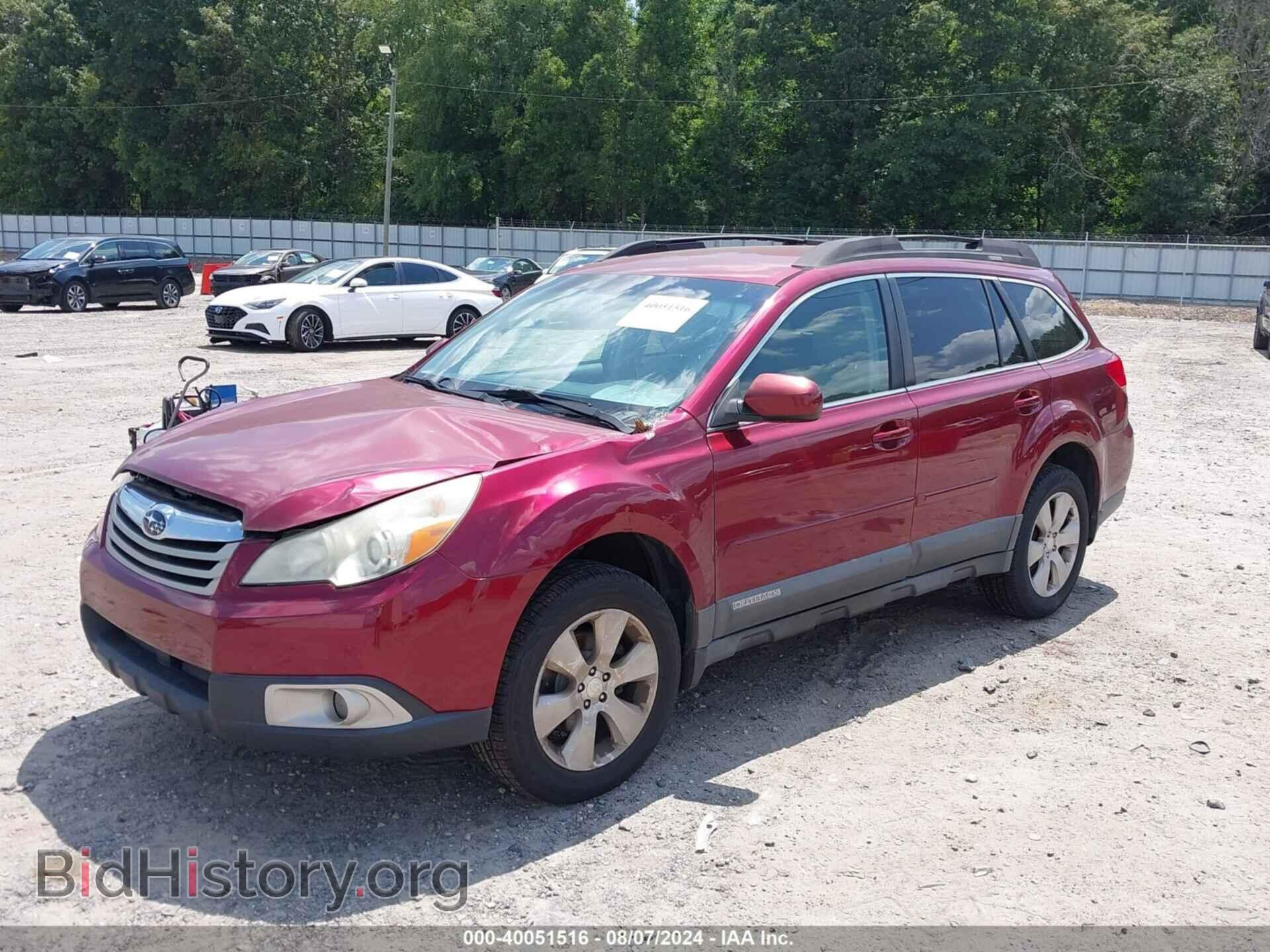 2011 SUBARU OUTBACK - VIN: 4S4BRBCC3B3424950 - Фото 2