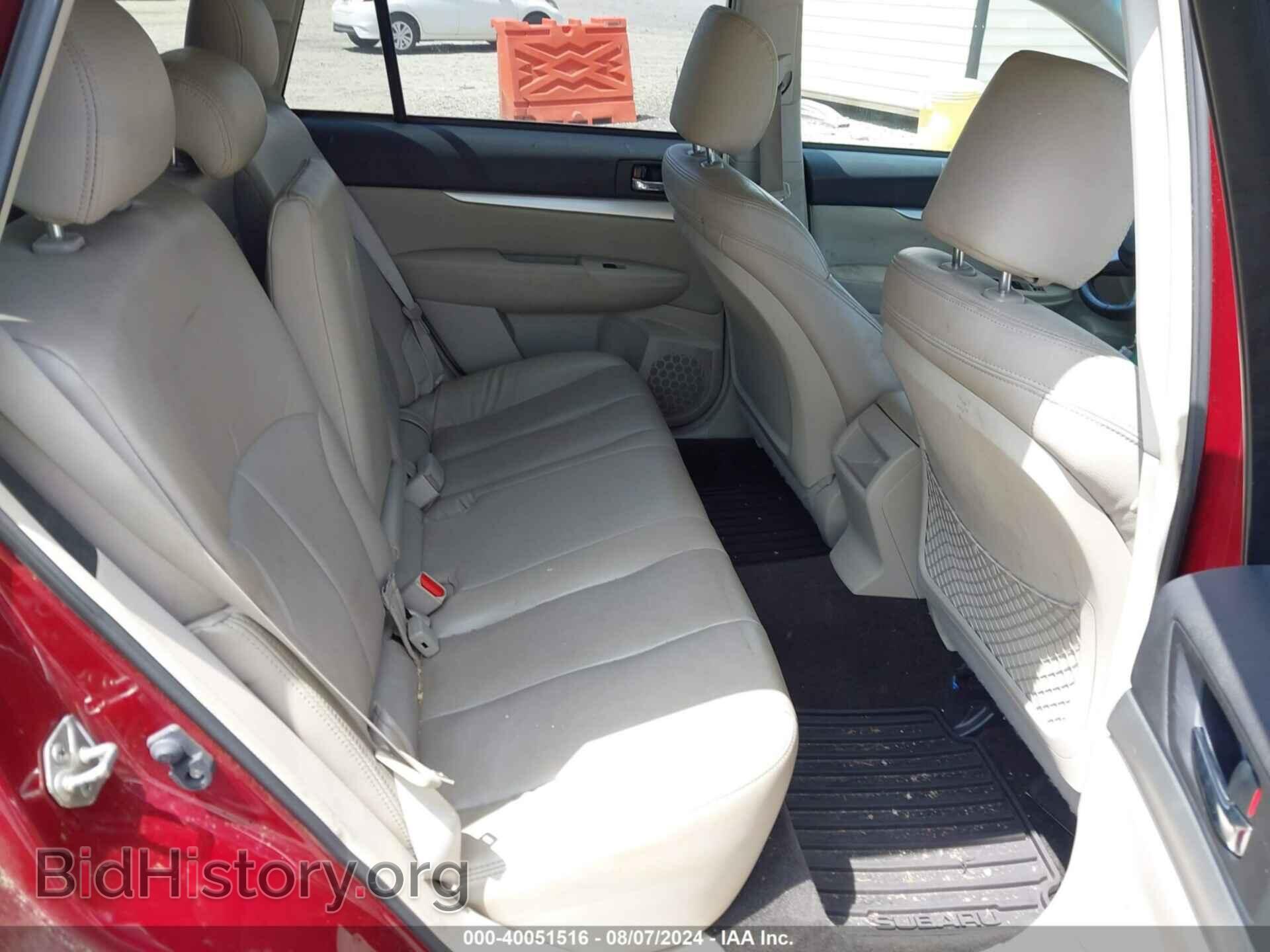 2011 SUBARU OUTBACK - VIN: 4S4BRBCC3B3424950 - Фото 8