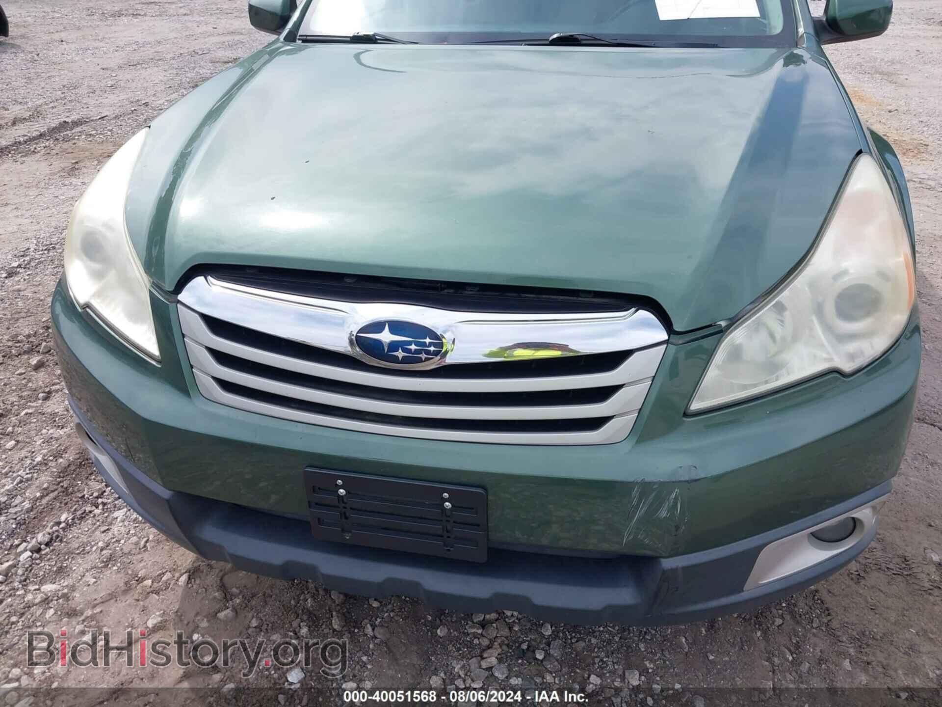 2010 SUBARU OUTBACK - VIN: 4S4BRBCC4A3365275 - Фото 6