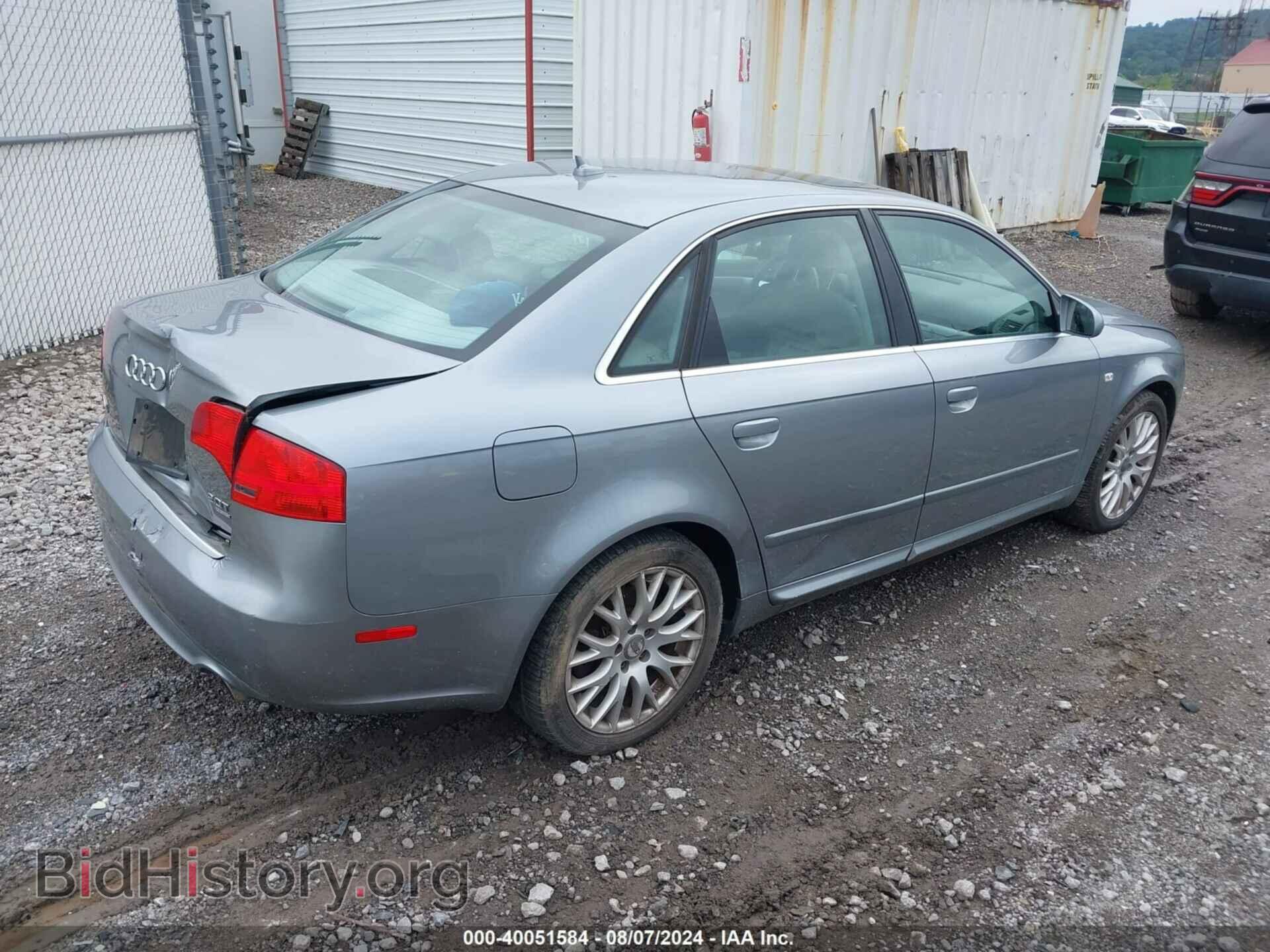 2008 AUDI A4 - VIN: WAUDF78E48A149765 - Фото 4