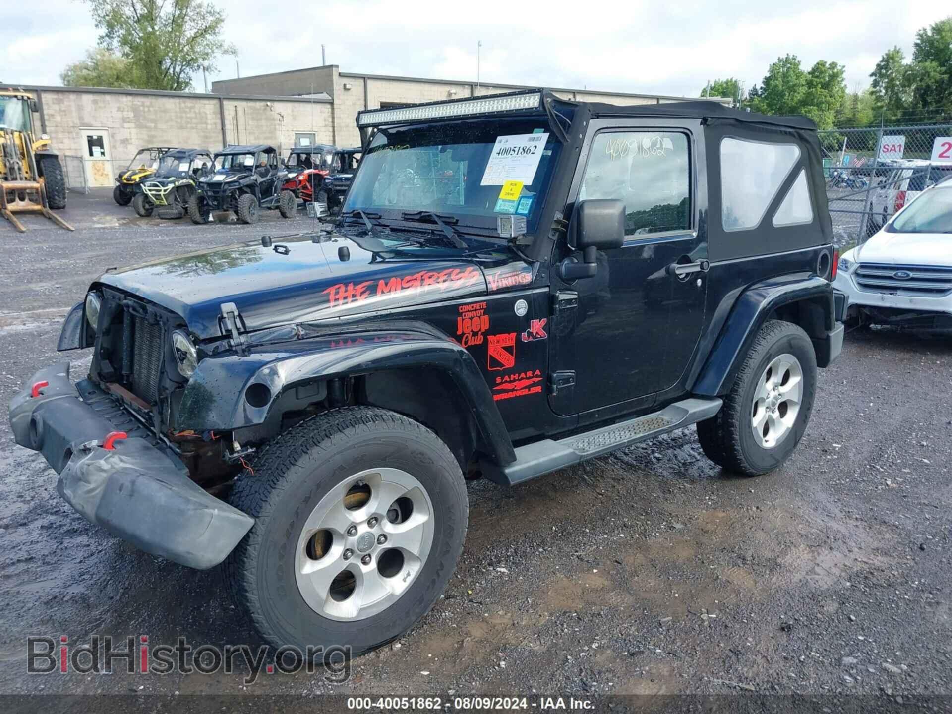 2011 JEEP WRANGLER - VIN: 1J4AA5D18BL516121 - Фото 2