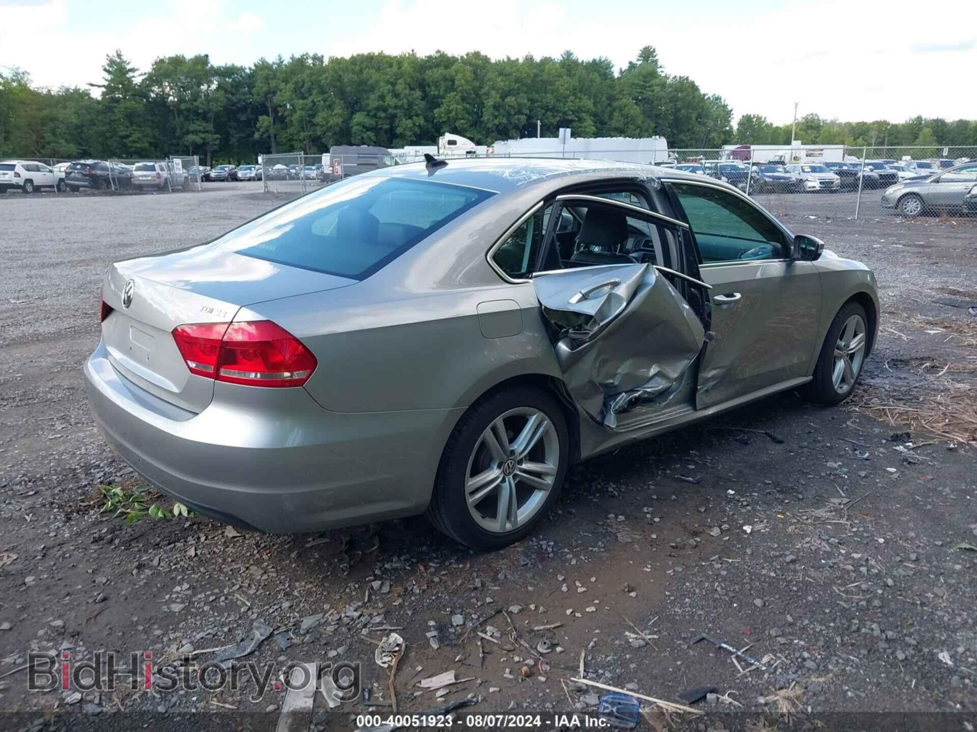 2014 VOLKSWAGEN PASSAT - VIN: 1VWBN7A34EC006723 - Фото 4