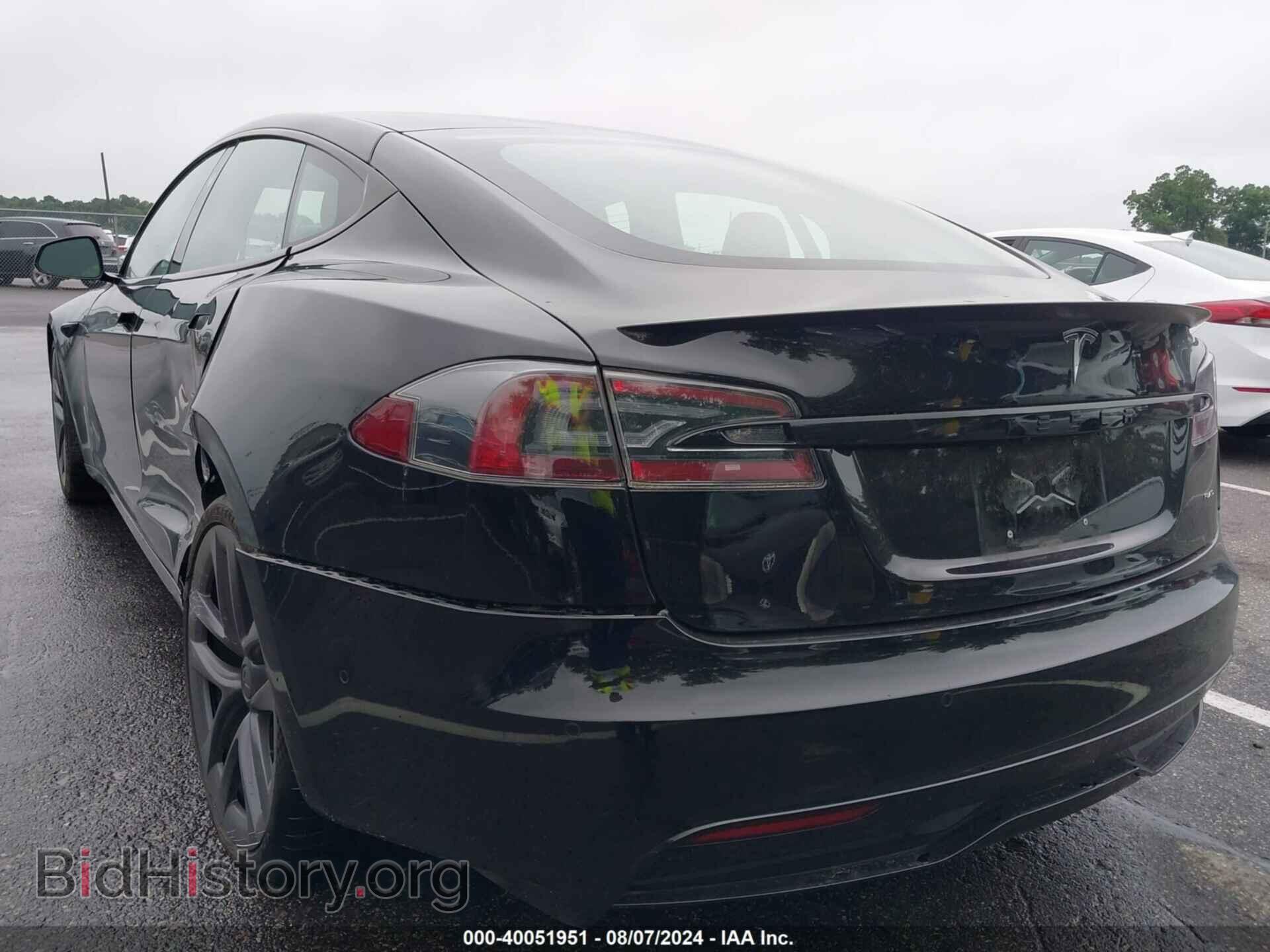 2022 TESLA MODEL S - VIN: 5YJSA1E61NF459944 - Фото 3