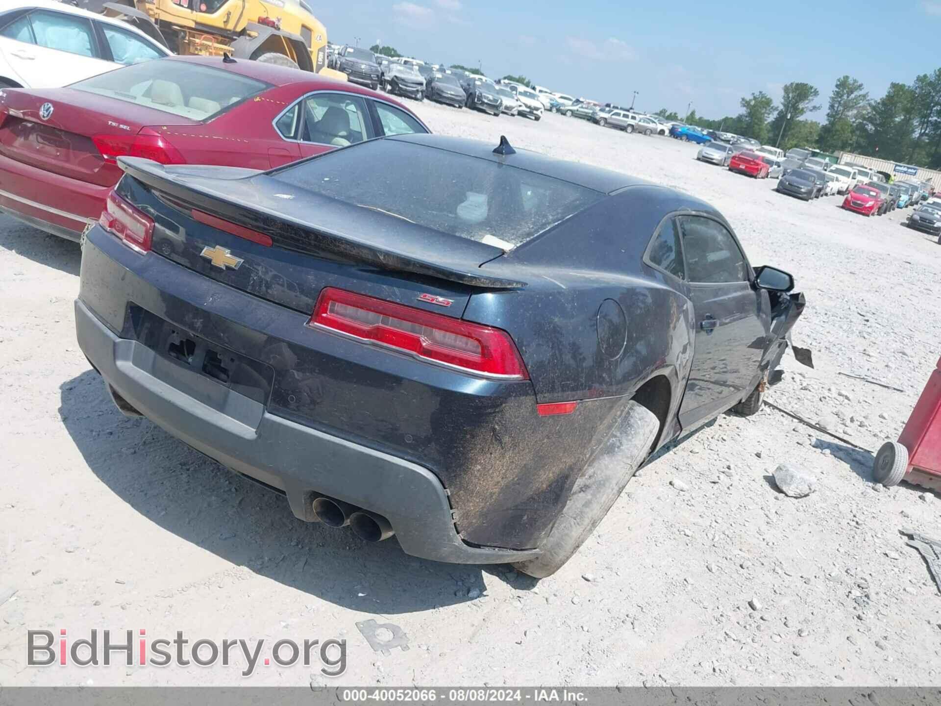2014 CHEVROLET CAMARO - VIN: 2G1FT1EW8E9187983 - Фото 4