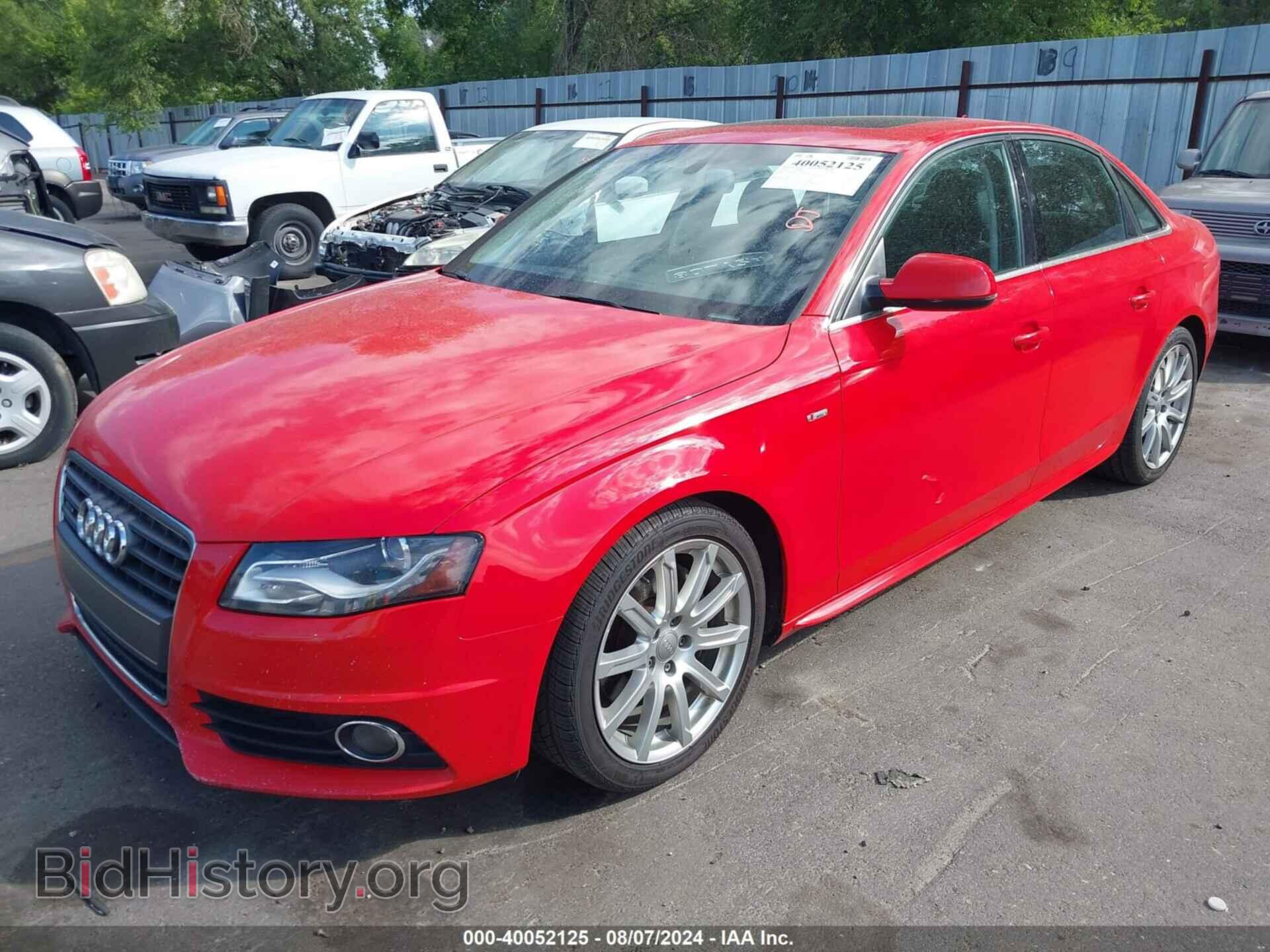 2012 AUDI A4 - VIN: WAUFFBFL5CA117428 - Фото 2