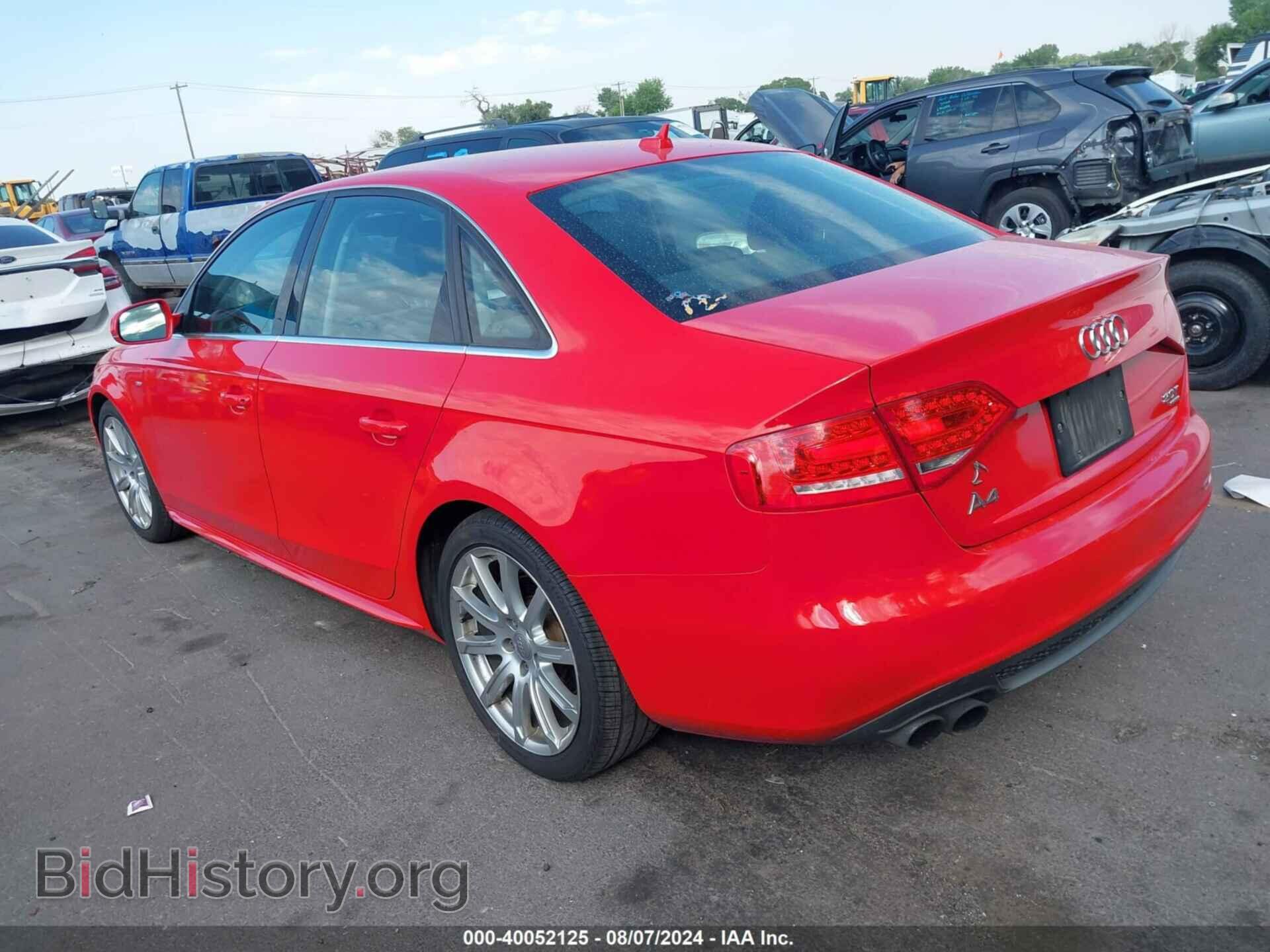 2012 AUDI A4 - VIN: WAUFFBFL5CA117428 - Фото 3